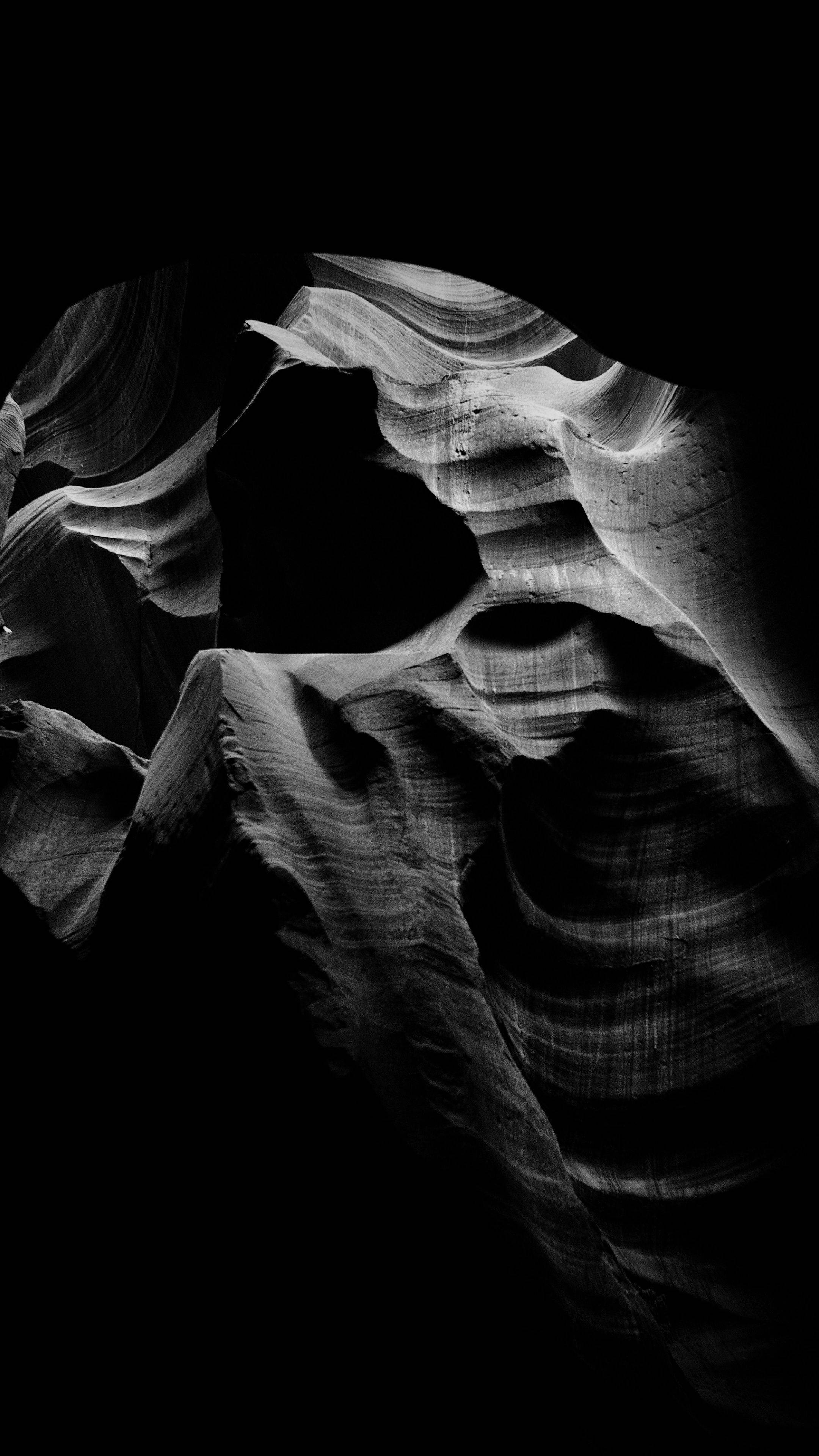 Cave 4K Ultra HD Mørk Telefon Wallpapers
