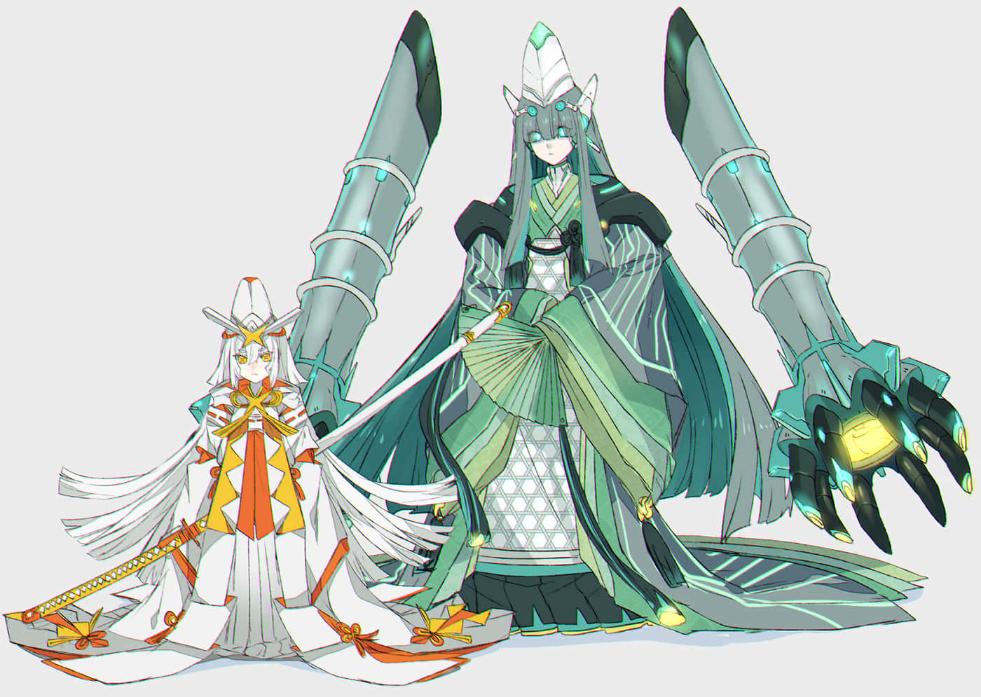 Celesteela og Kartana i menneskelig form Wallpapers