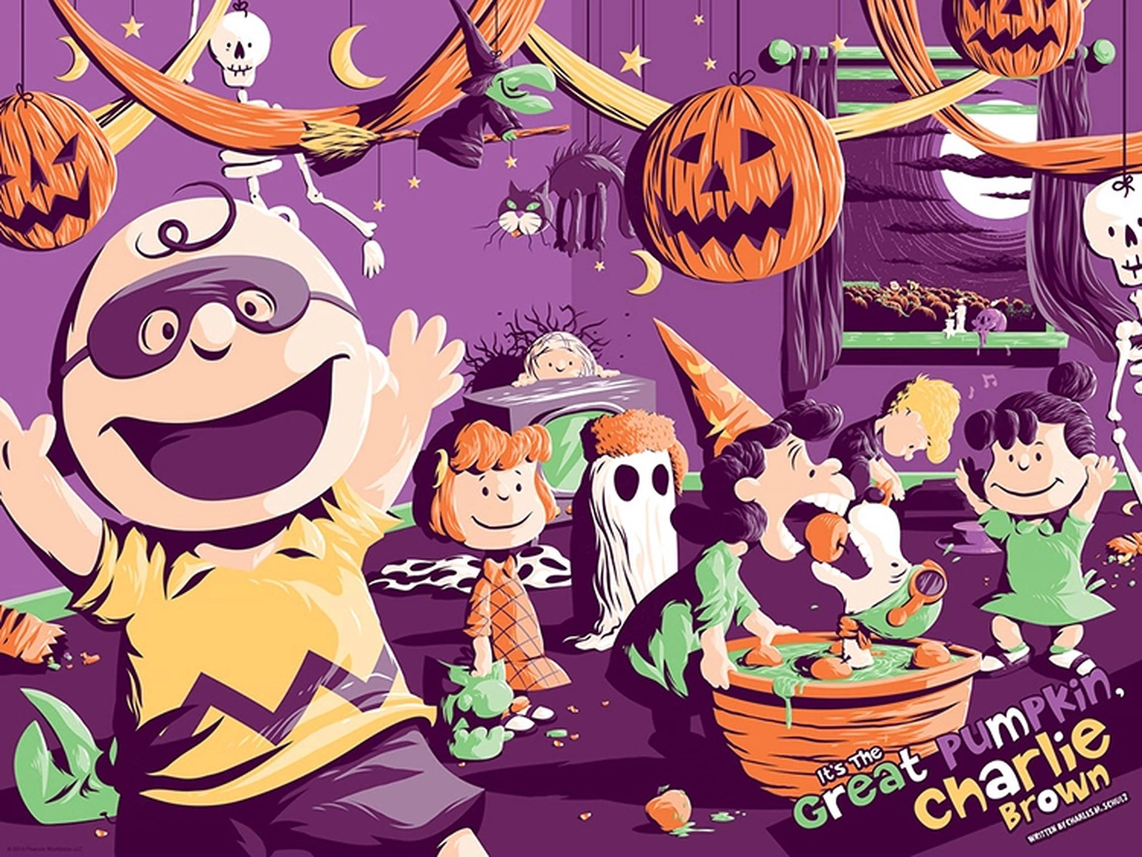 Charlie Brown Lilla Halloweenfest Wallpapers