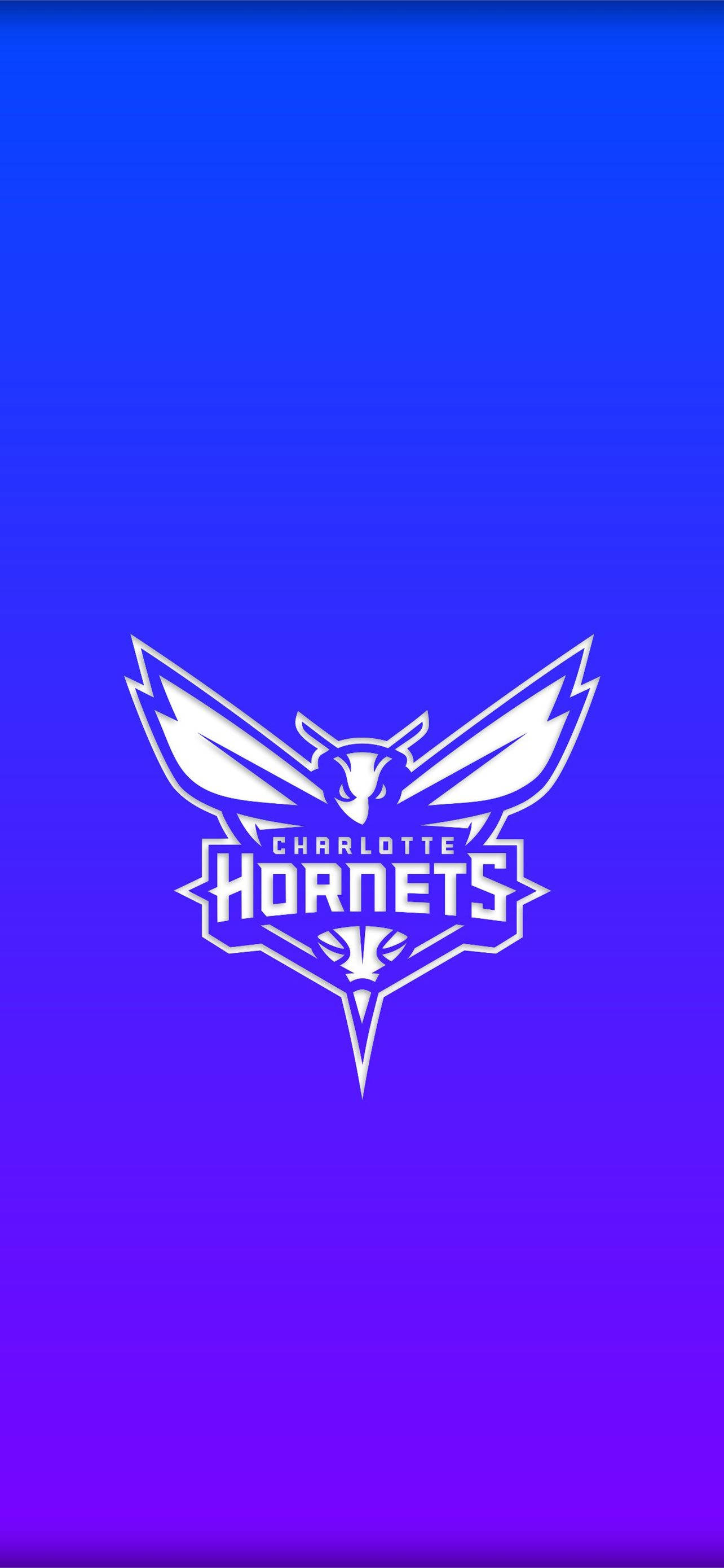 Charlotte Hornets Gradient Blå Wallpapers