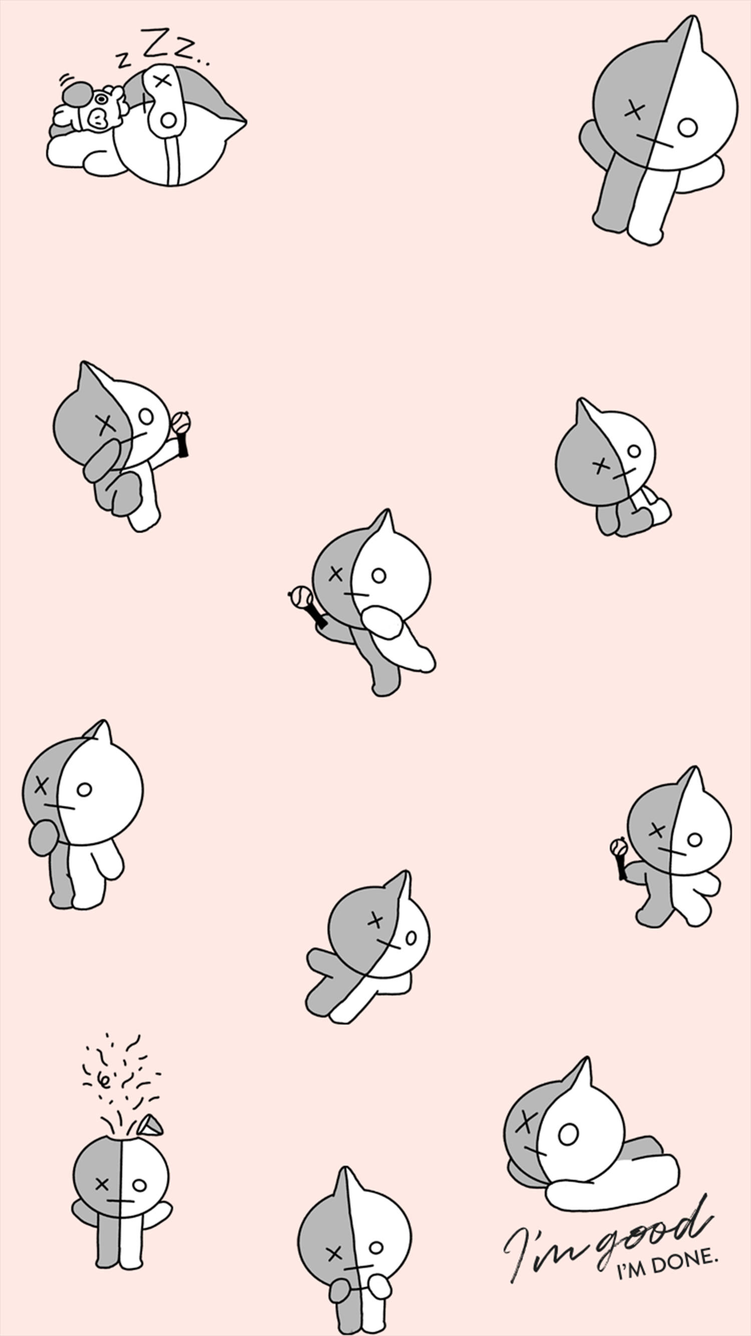 Charmerende Van BT21 Wallpapers