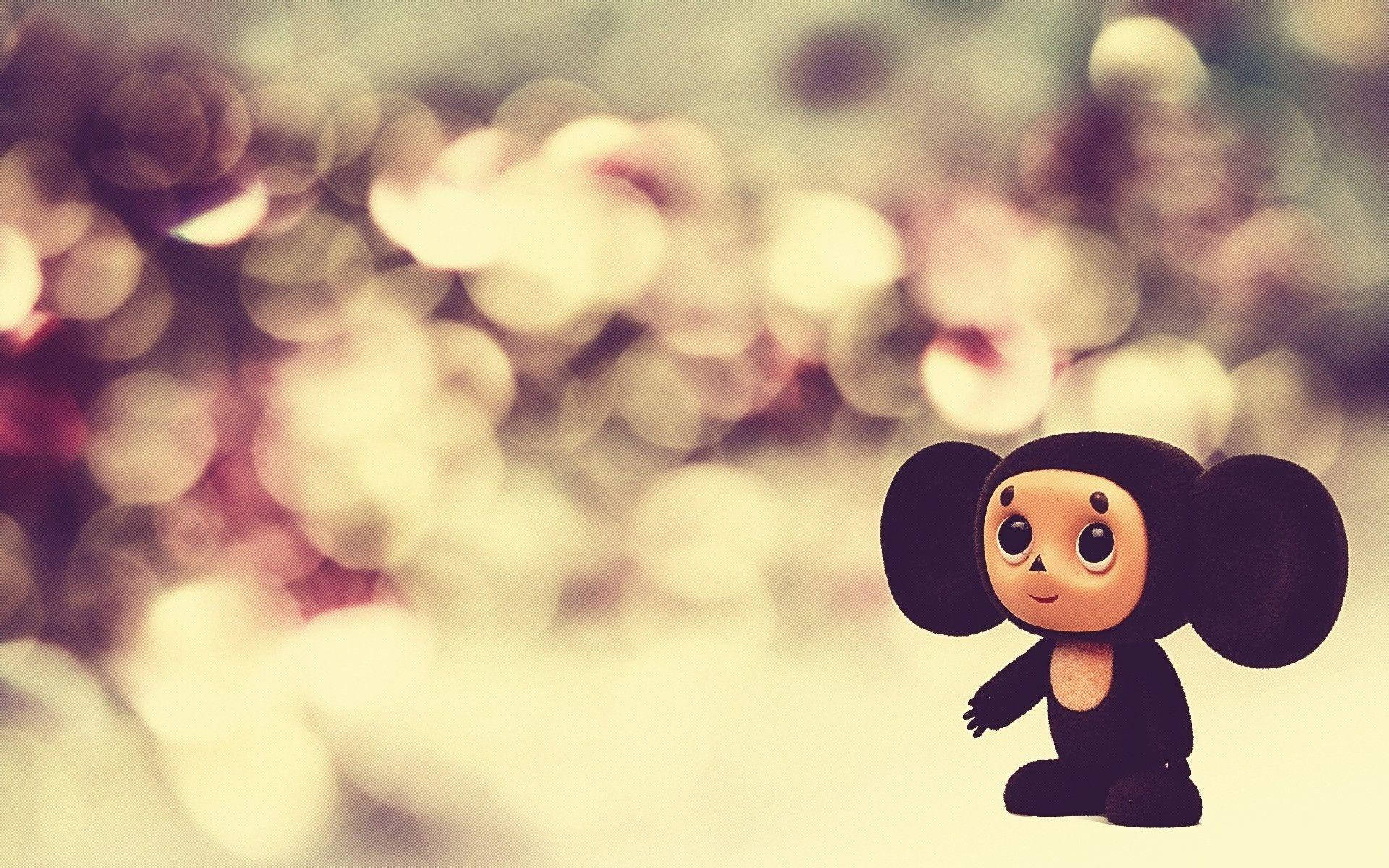 Cheburashka Bokeh Sød Skrivebordsbaggrund Wallpapers