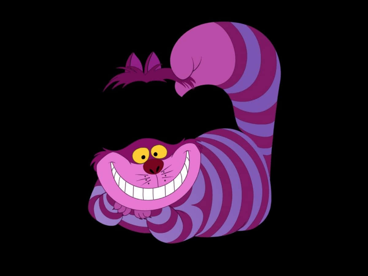Cheshire-katten fra Alice i Eventyrland Wallpapers