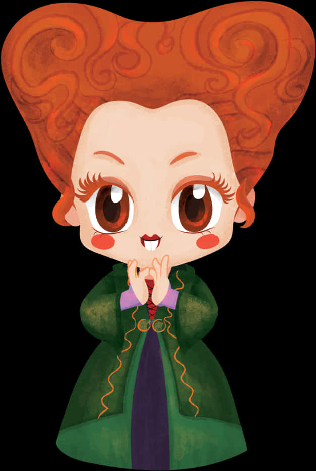 Chibi Heks Tegneseriefigur Wallpapers