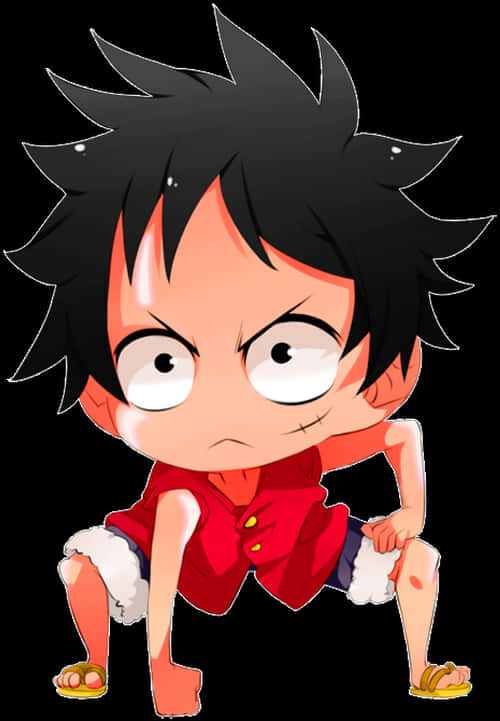 Chibi Luffy One Piece karakter Wallpapers