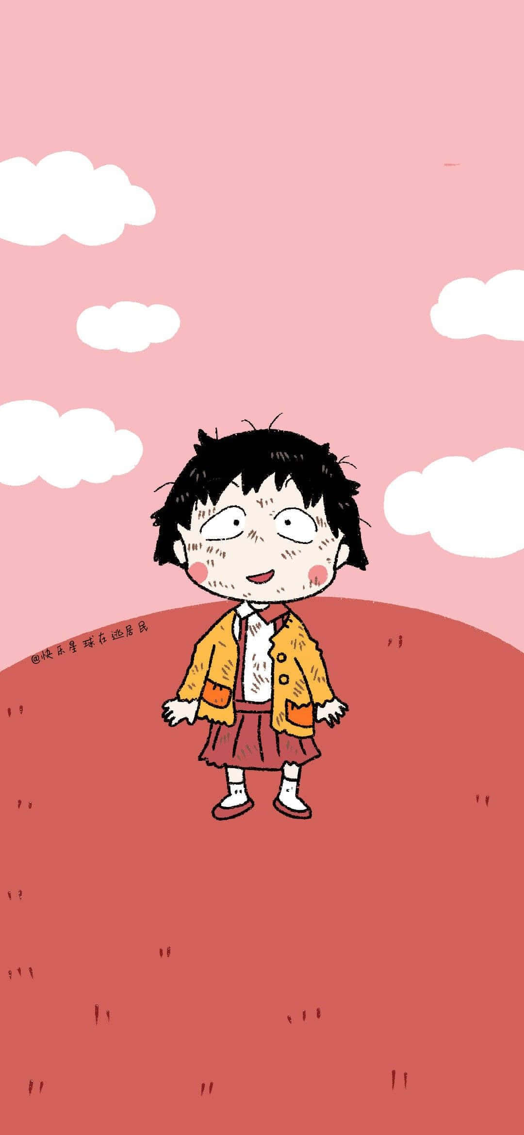 Chibi Maruko Chan baggrund Wallpapers
