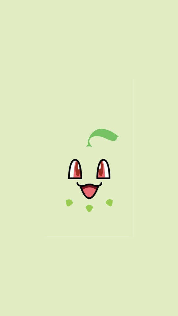 Chikorita Ansigt Pokemon iPhone Wallpapers