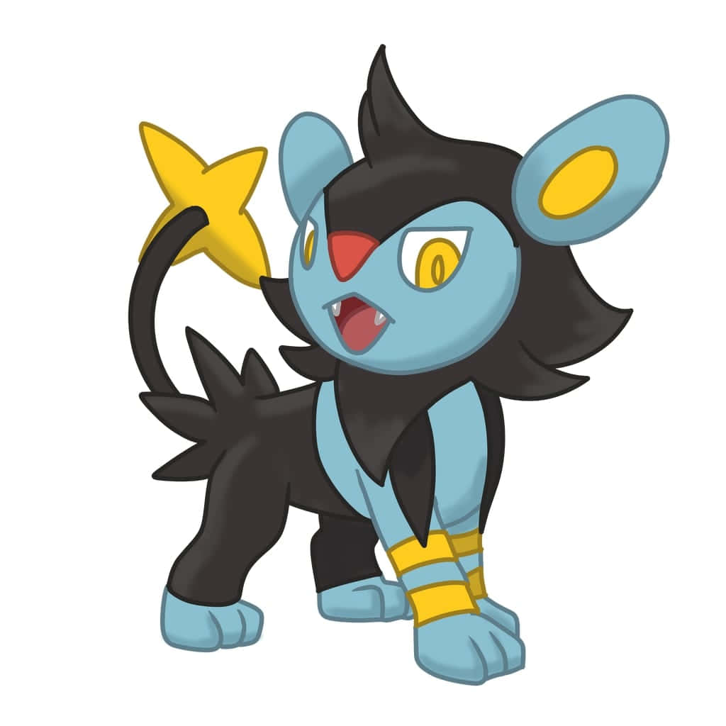 Chokerende overraskelse - Luxio Pokemon i brøl Wallpapers
