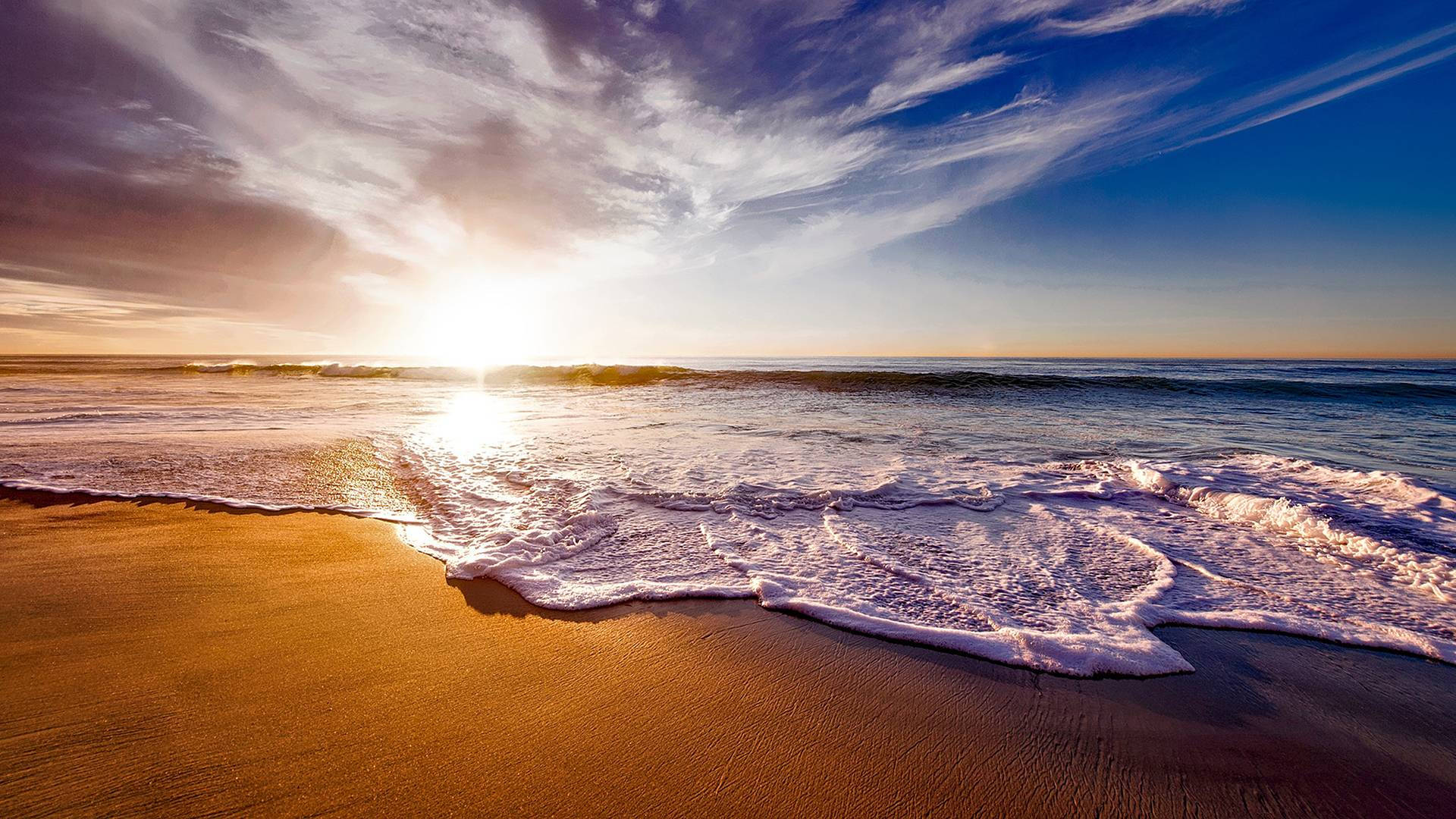 Chromebook Livlig Solnedgang Wallpapers