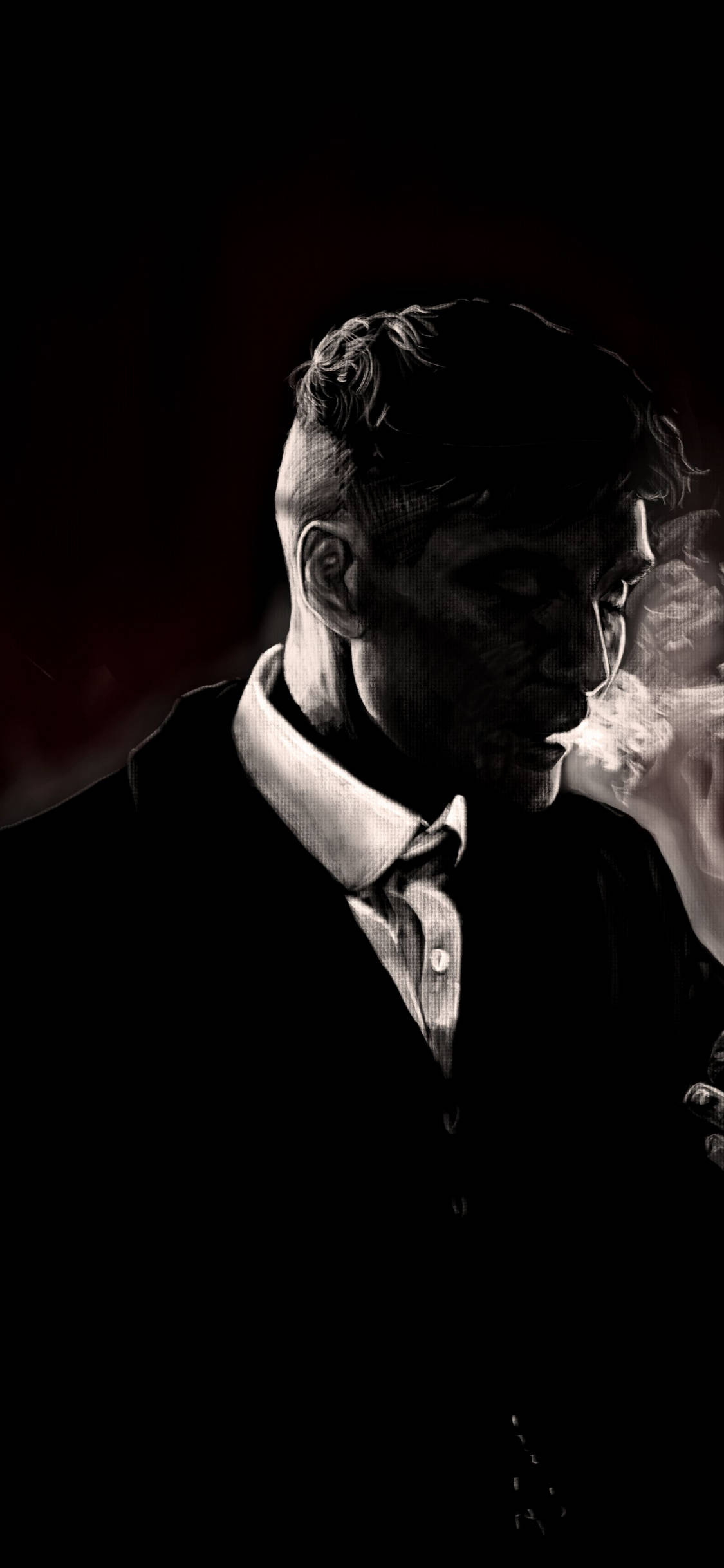 Cillian Murphy sort æstetik Wallpapers