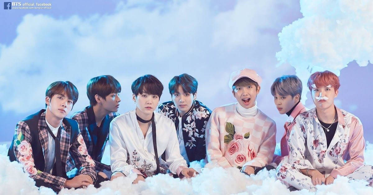 Cloud BTS Gruppe Foto Wallpapers