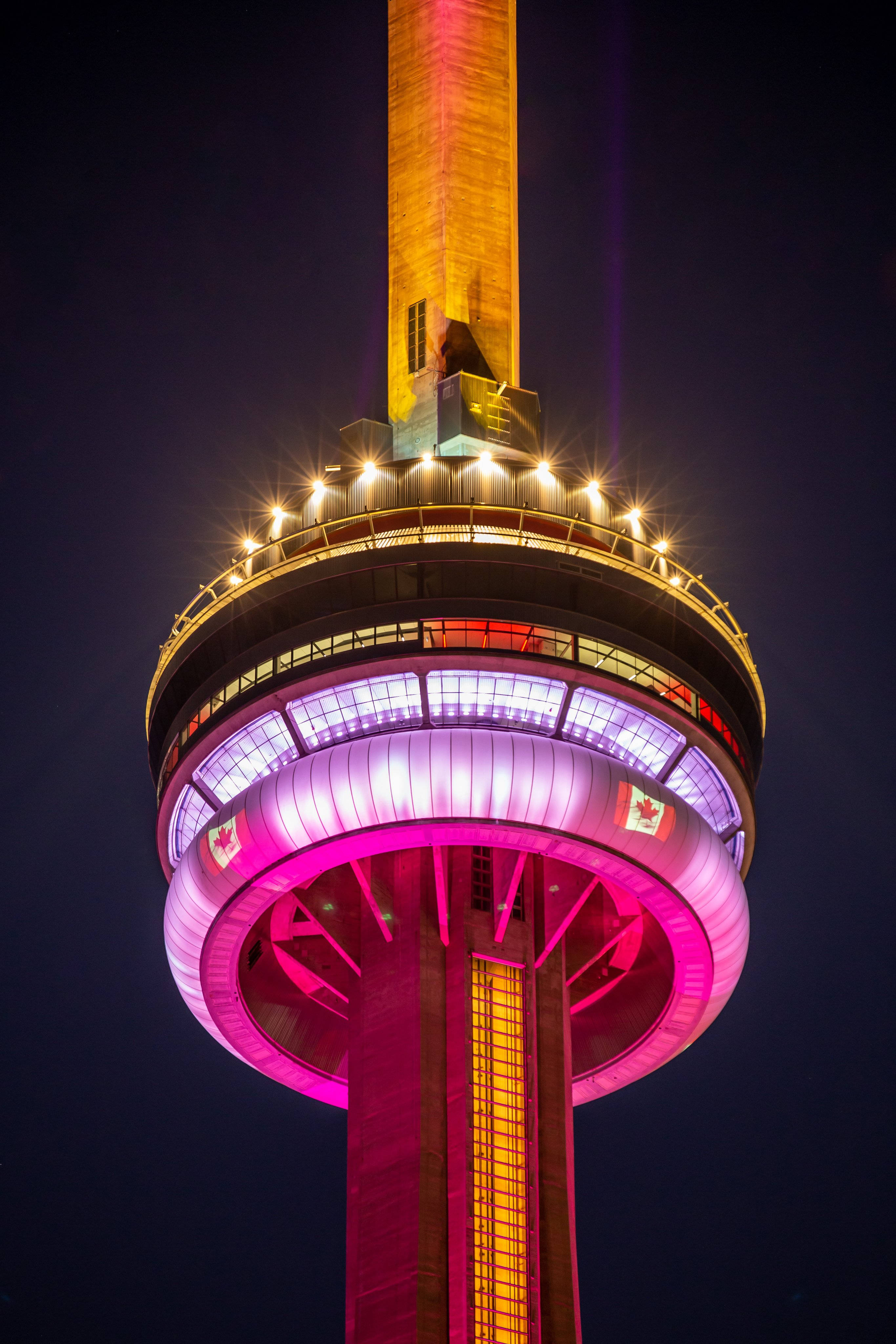 CN Tower på Canadas nationaldag Wallpapers