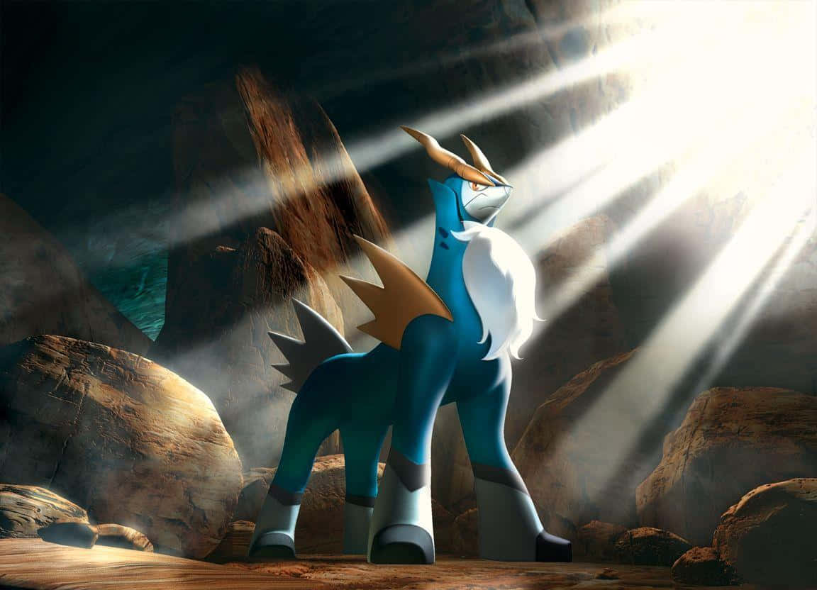 Cobalion i skarpt lys Wallpapers