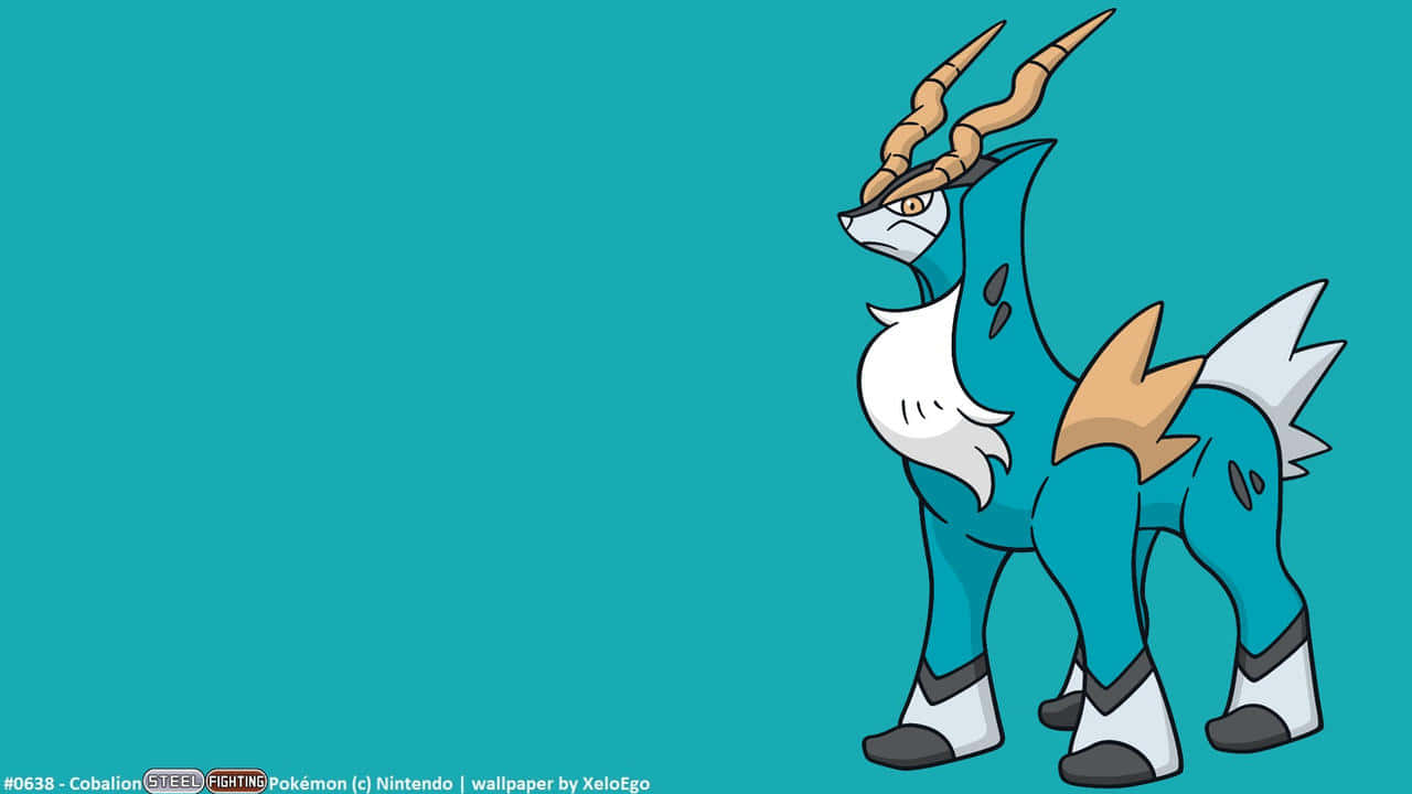Cobalion teal baggrund Wallpapers