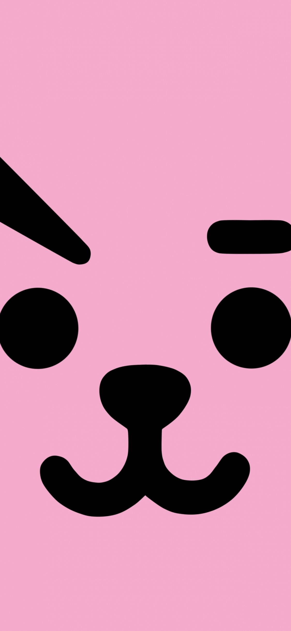 Cooky Bt21 helt ansigt Wallpapers