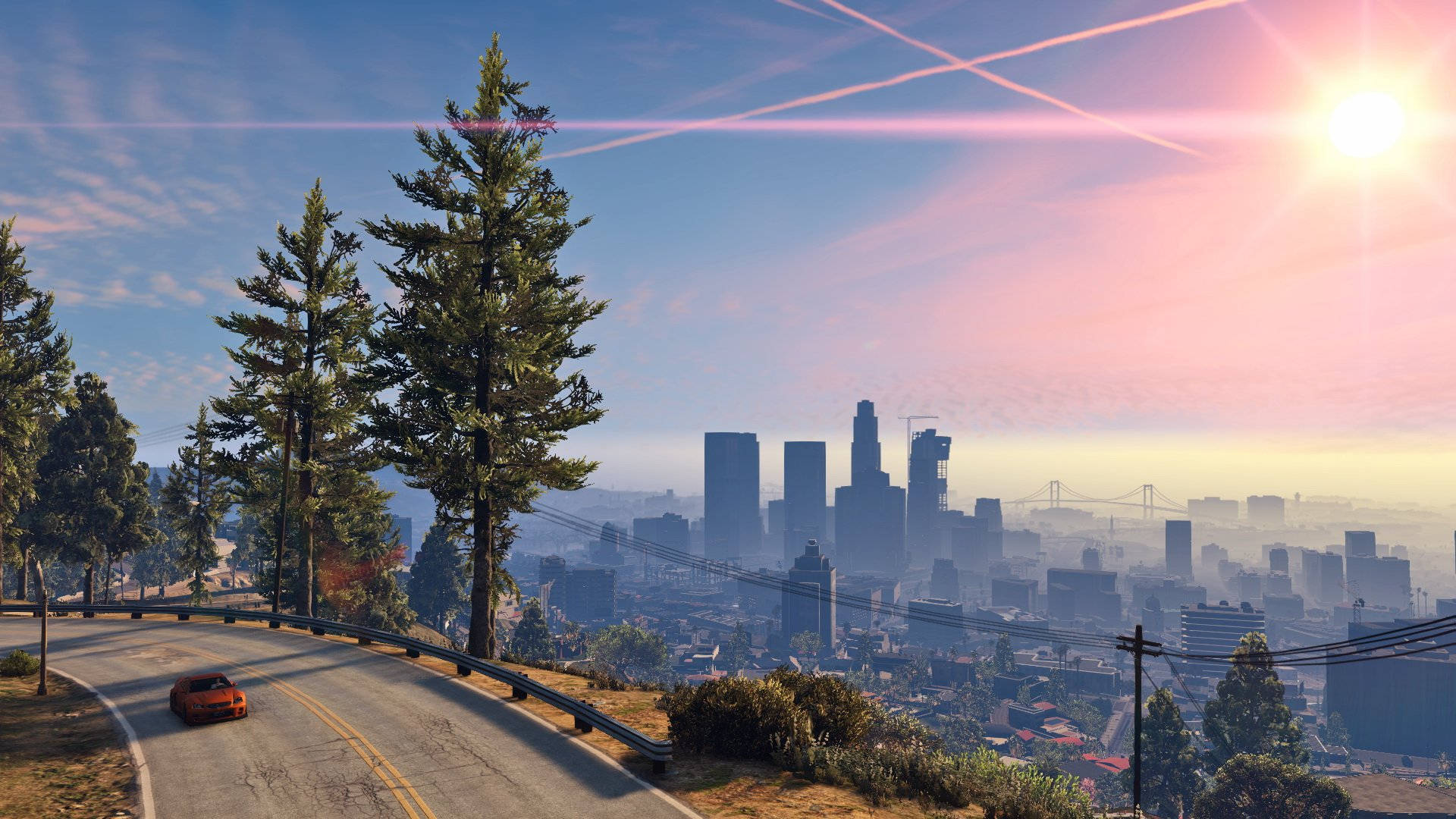 Cool GTA Fredelig Morgen Wallpapers