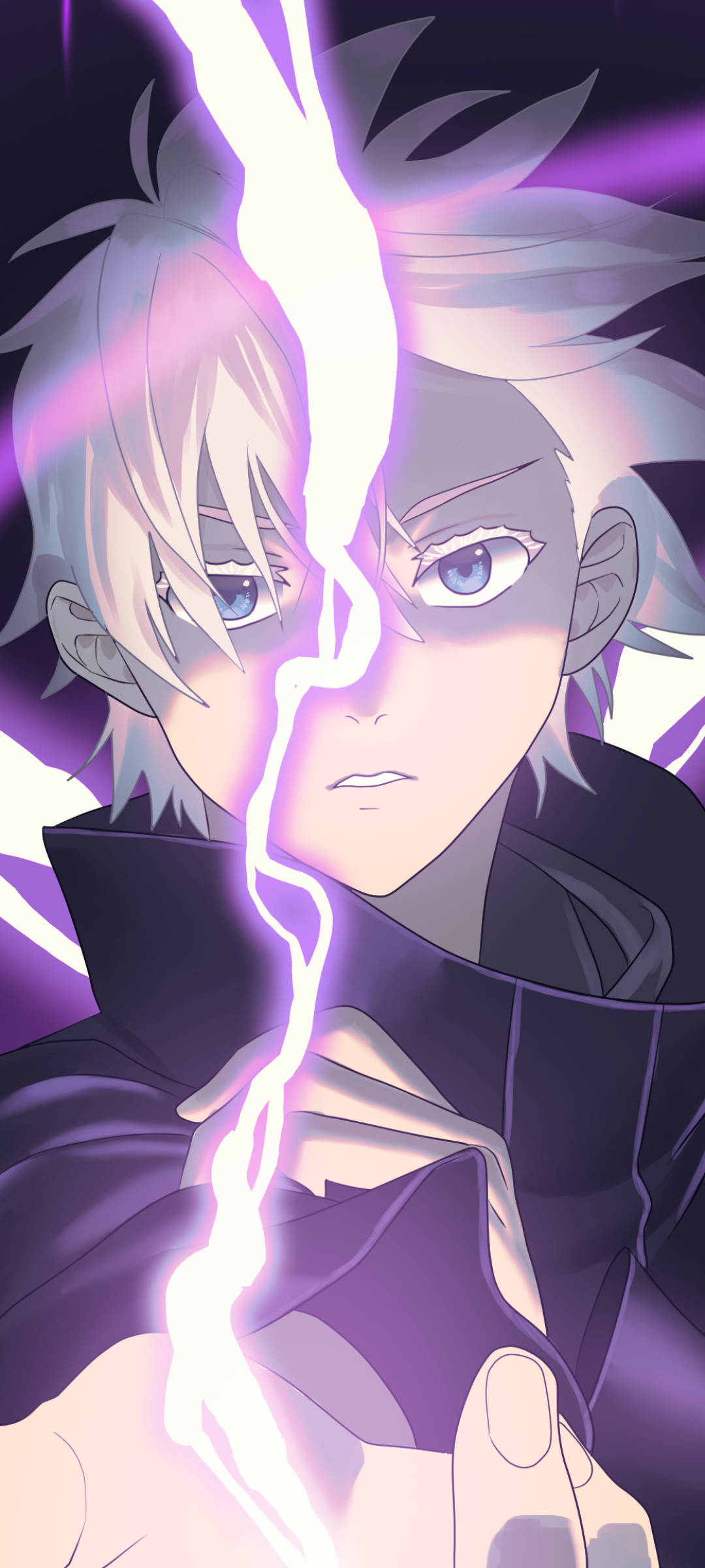Cool lilla torden Satoru Gojo Jujutsu Kaisen Wallpapers