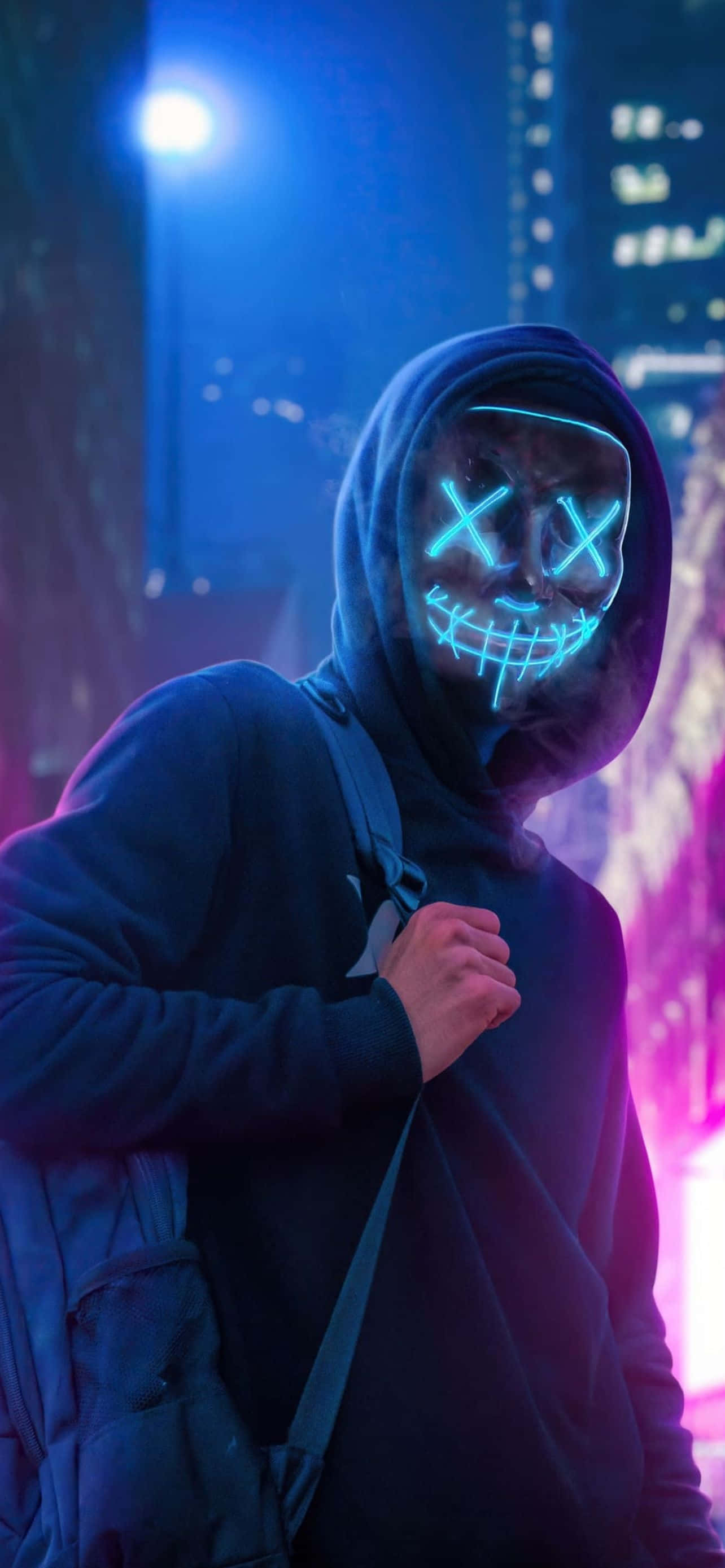 Cool Neon iPhone Baggrund Wallpapers