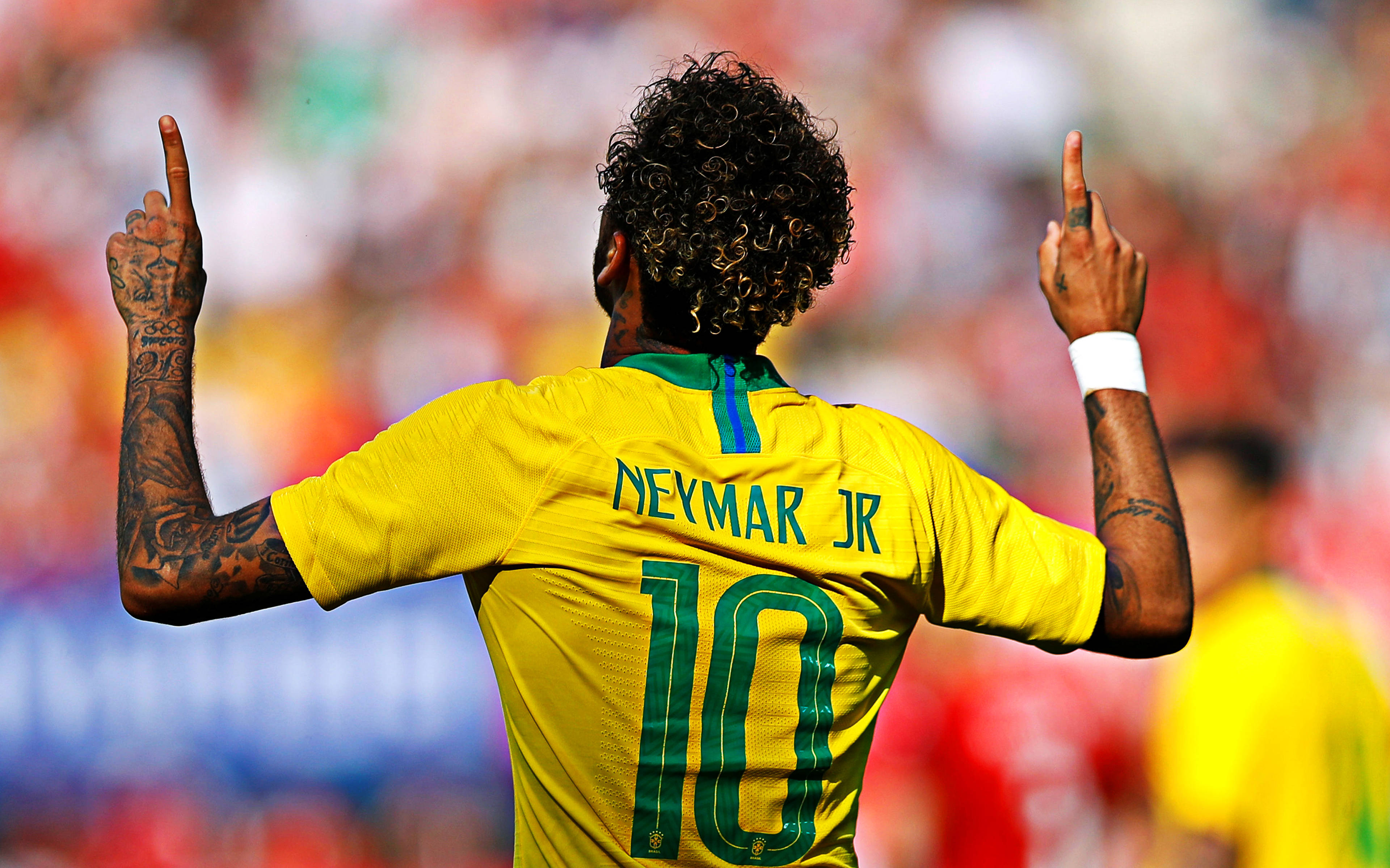 Cool Neymar Jr peger op Wallpapers