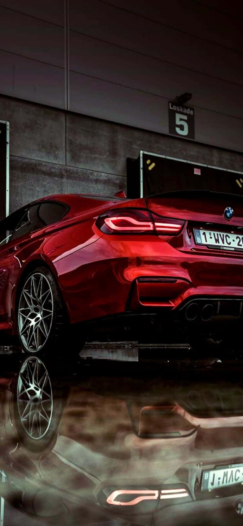 Cool rød BMW Wallpapers