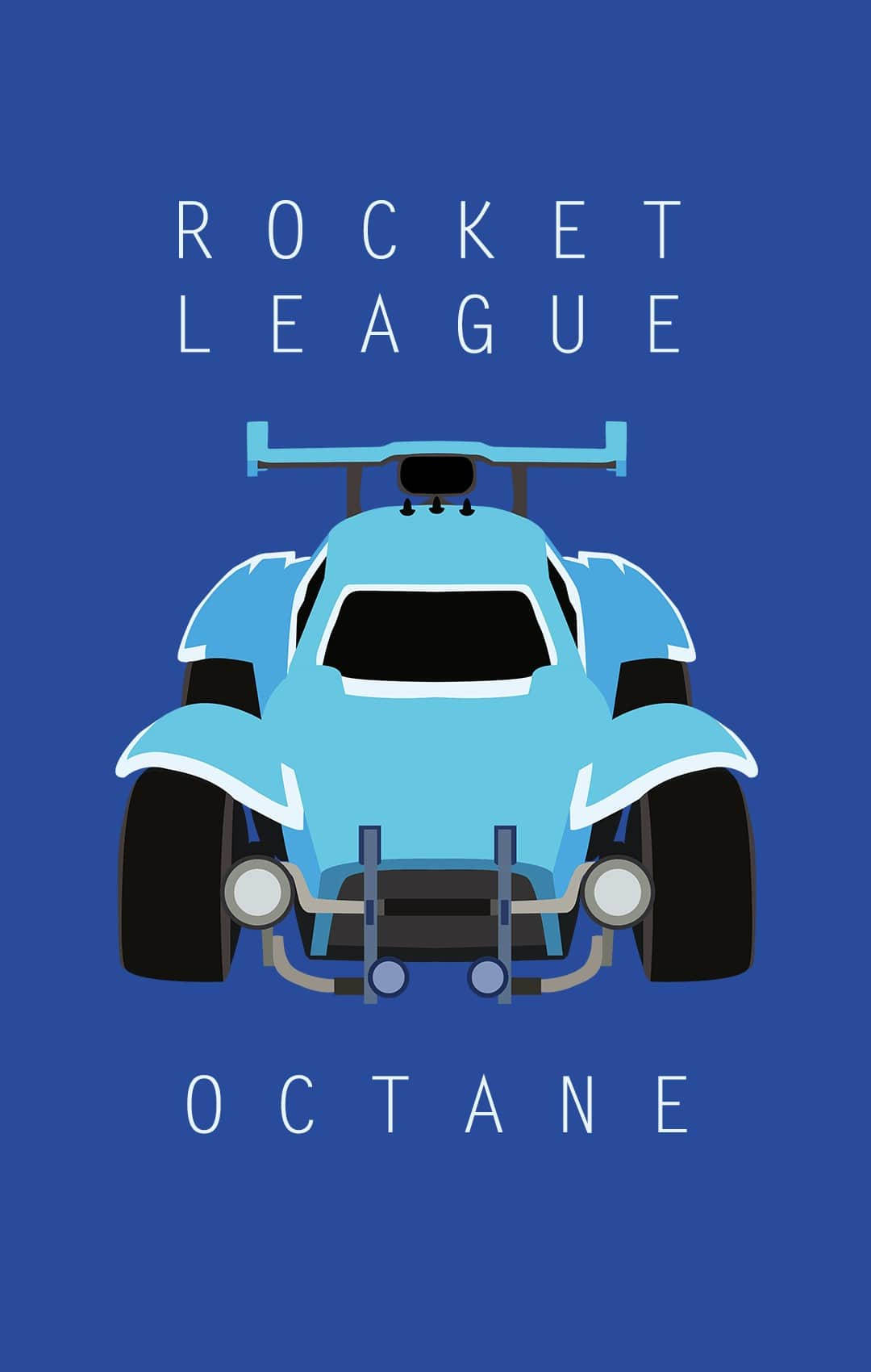 Cool Rocket League Octane-bil Wallpapers