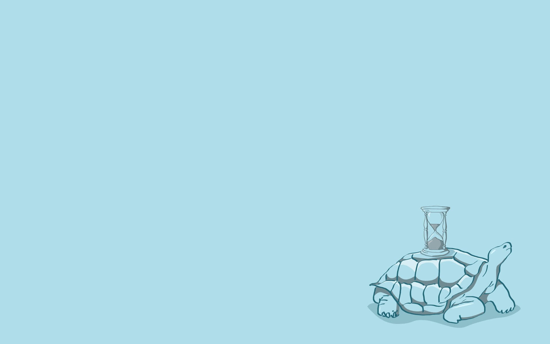 Cool skildpadde timeglas kunst Wallpapers