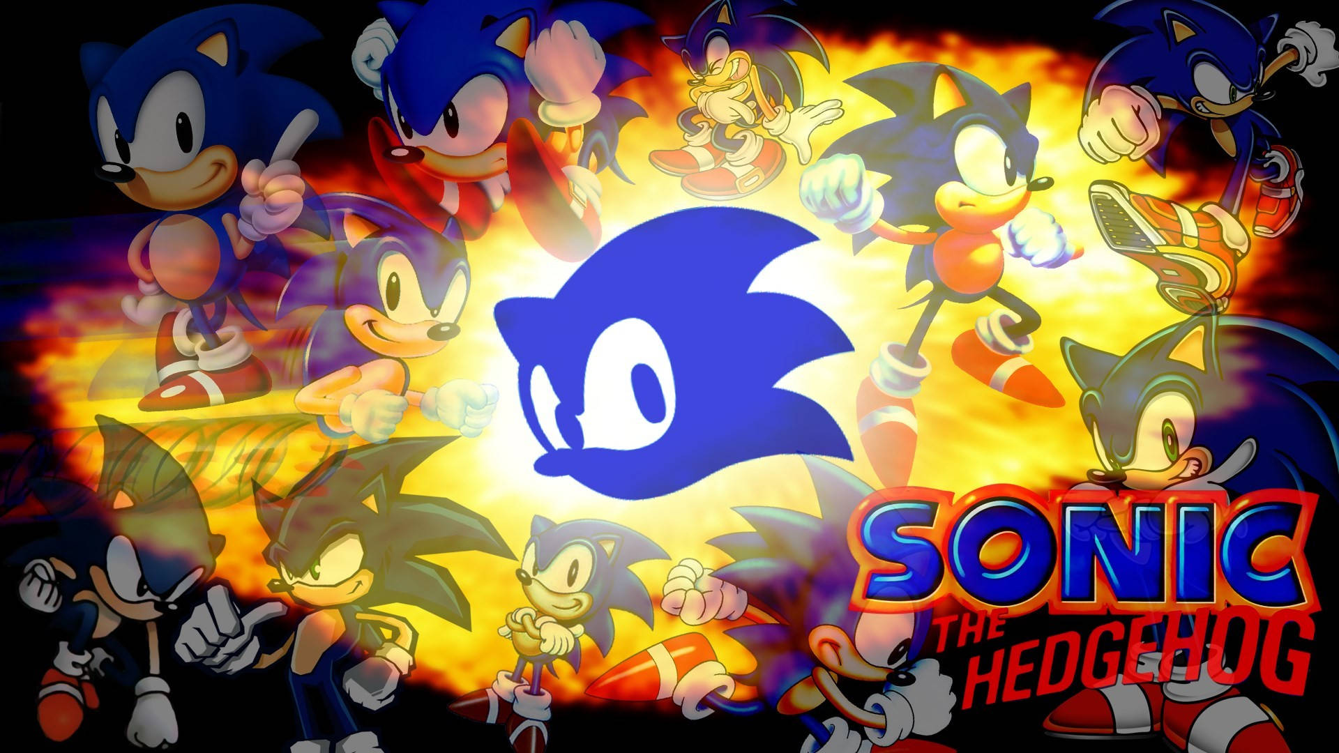 Cool Sonic er klar til alle eventyr Wallpapers