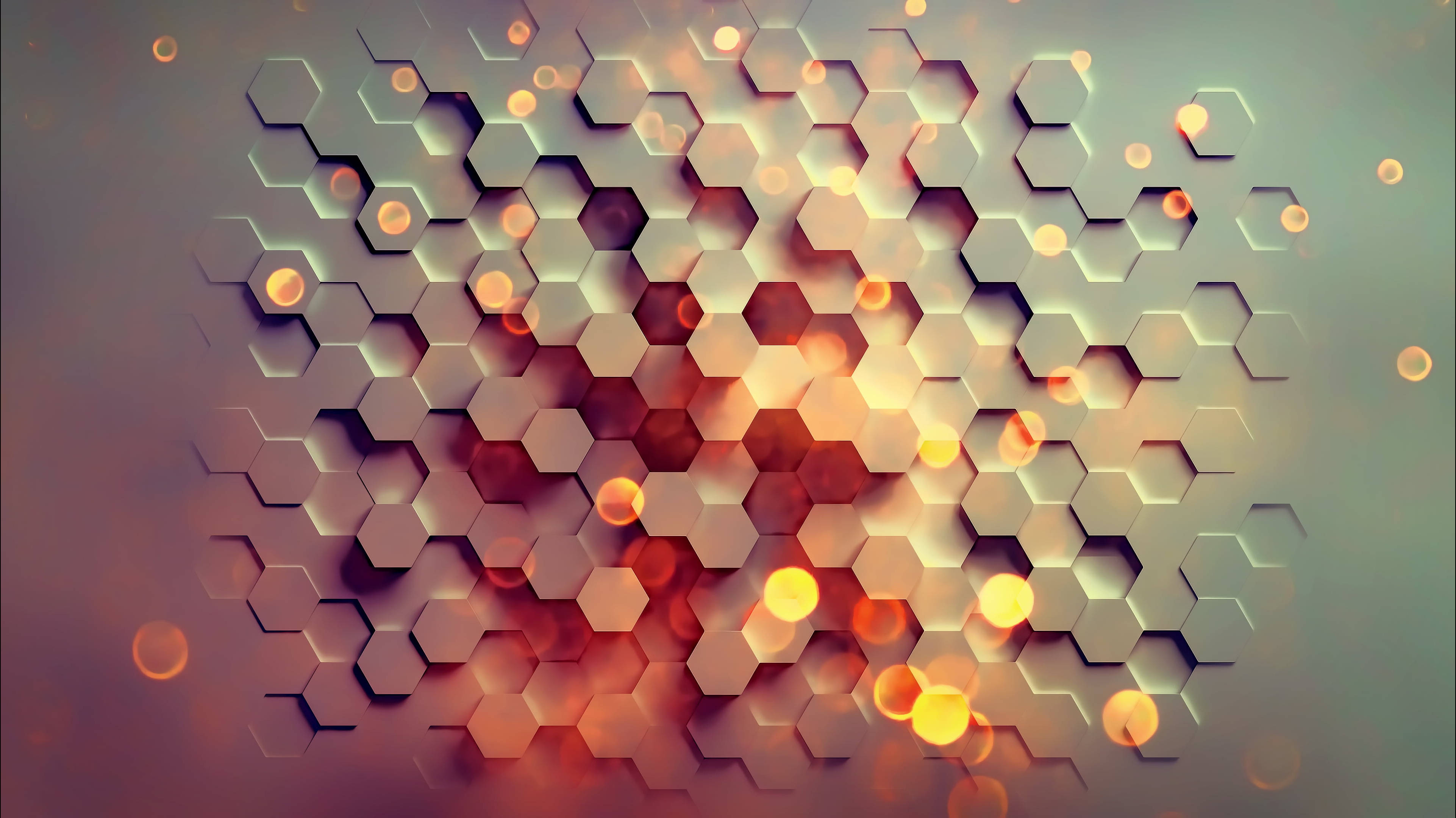 Coolt bikube-mønster Wallpapers