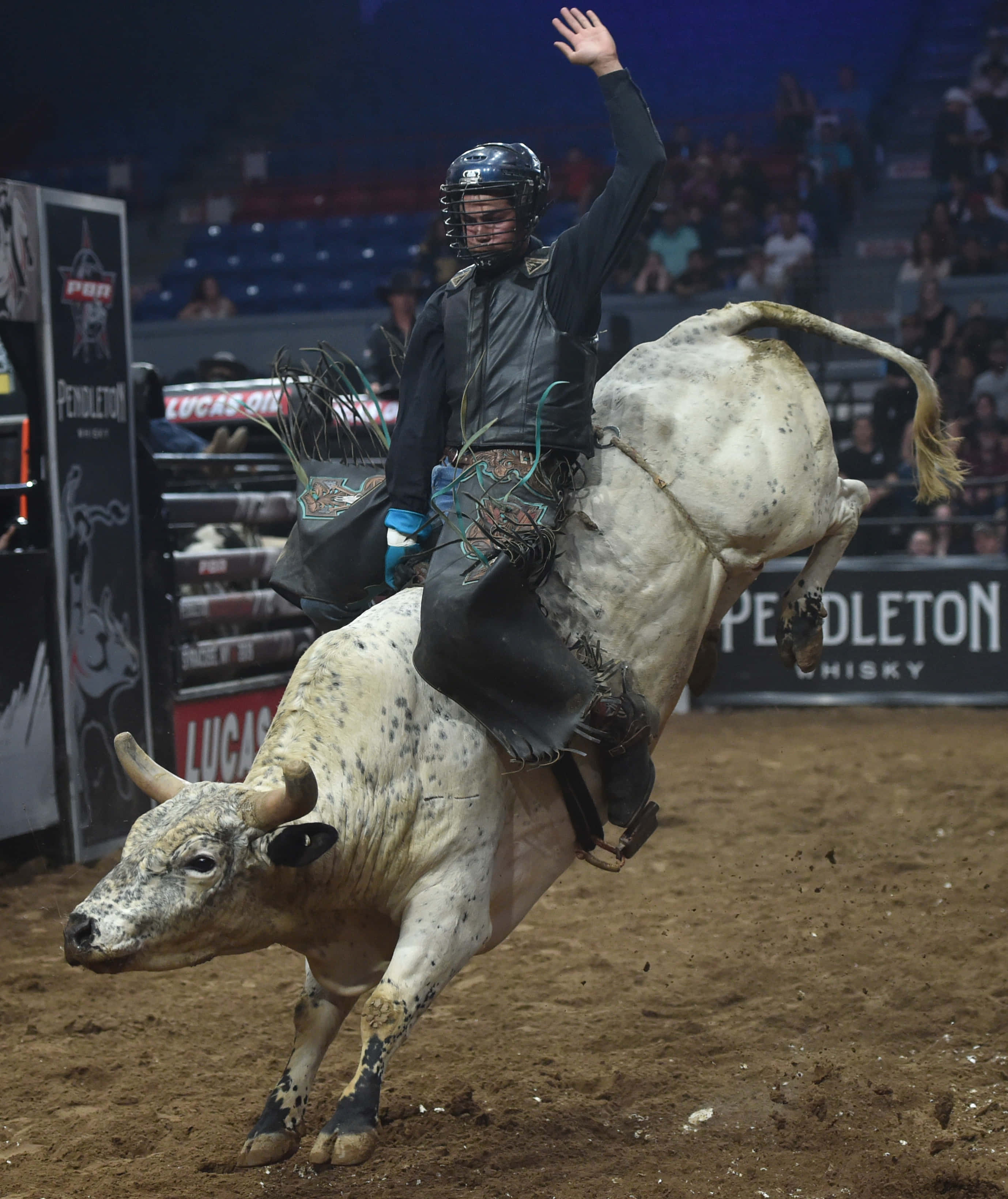 Cowboy Kaster Sig Ud i Action Under Tyrekonkurrence Wallpapers