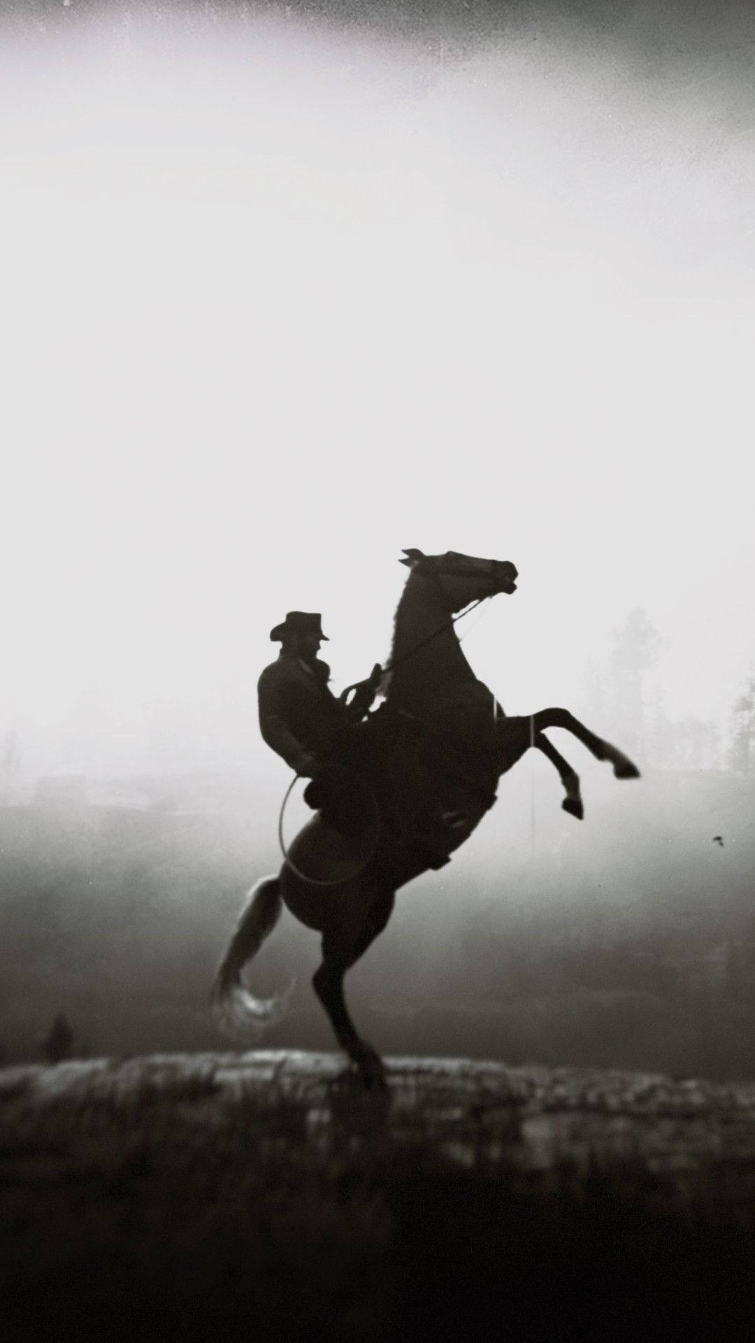Cowboy til hest Red Dead Redemption 2 Spil Wallpapers