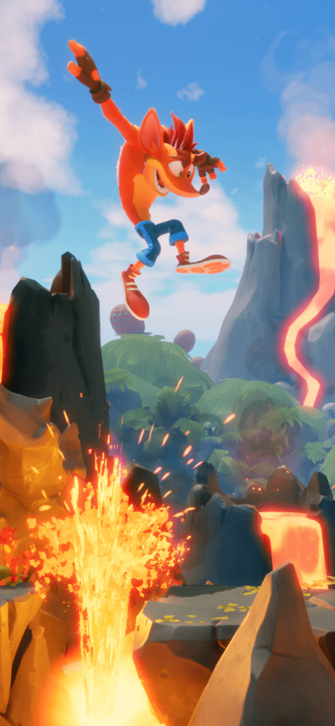 Crash Bandicoot Lava Wallpapers
