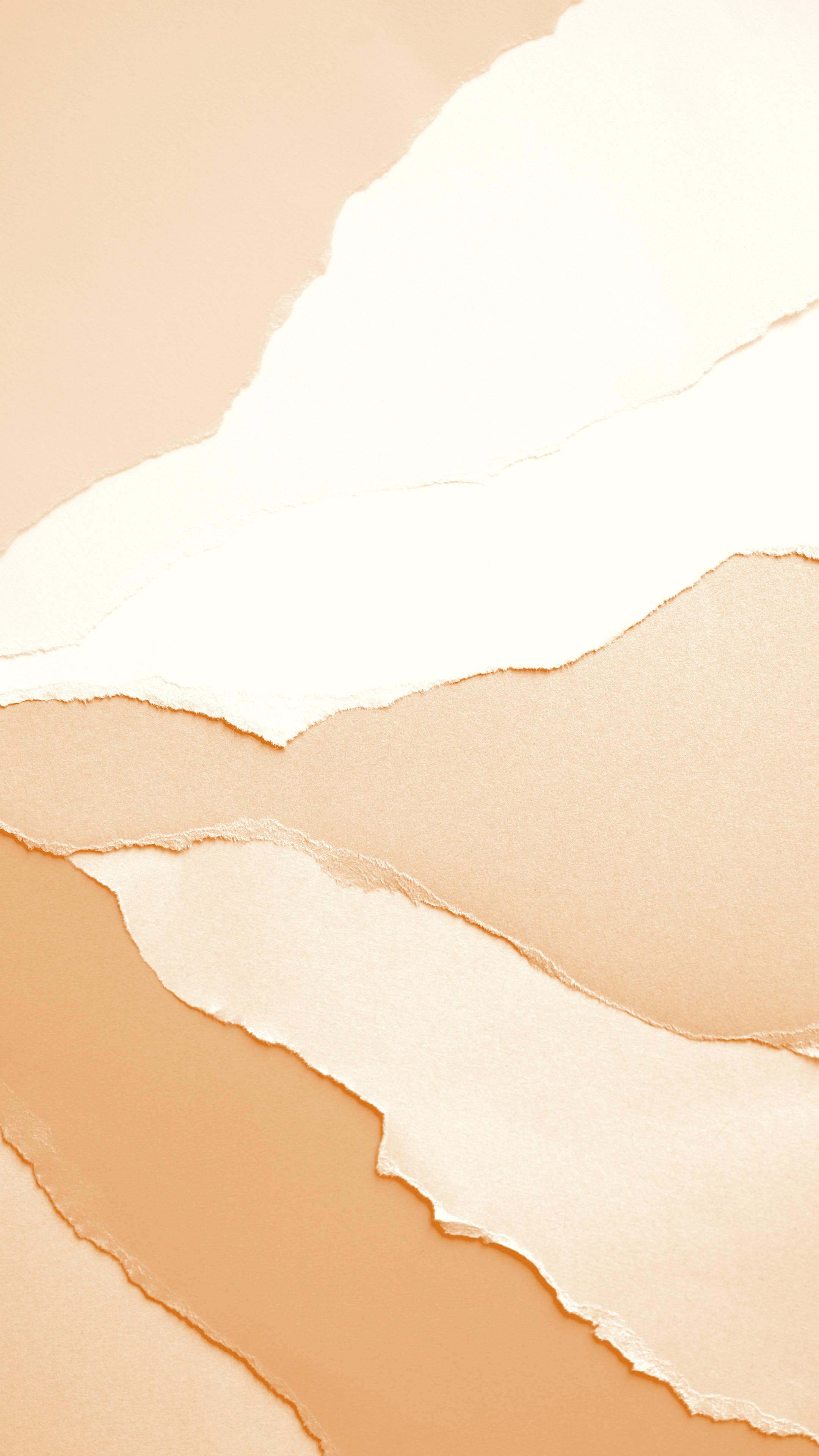 Cream Aesthetic Papirkunst Wallpapers