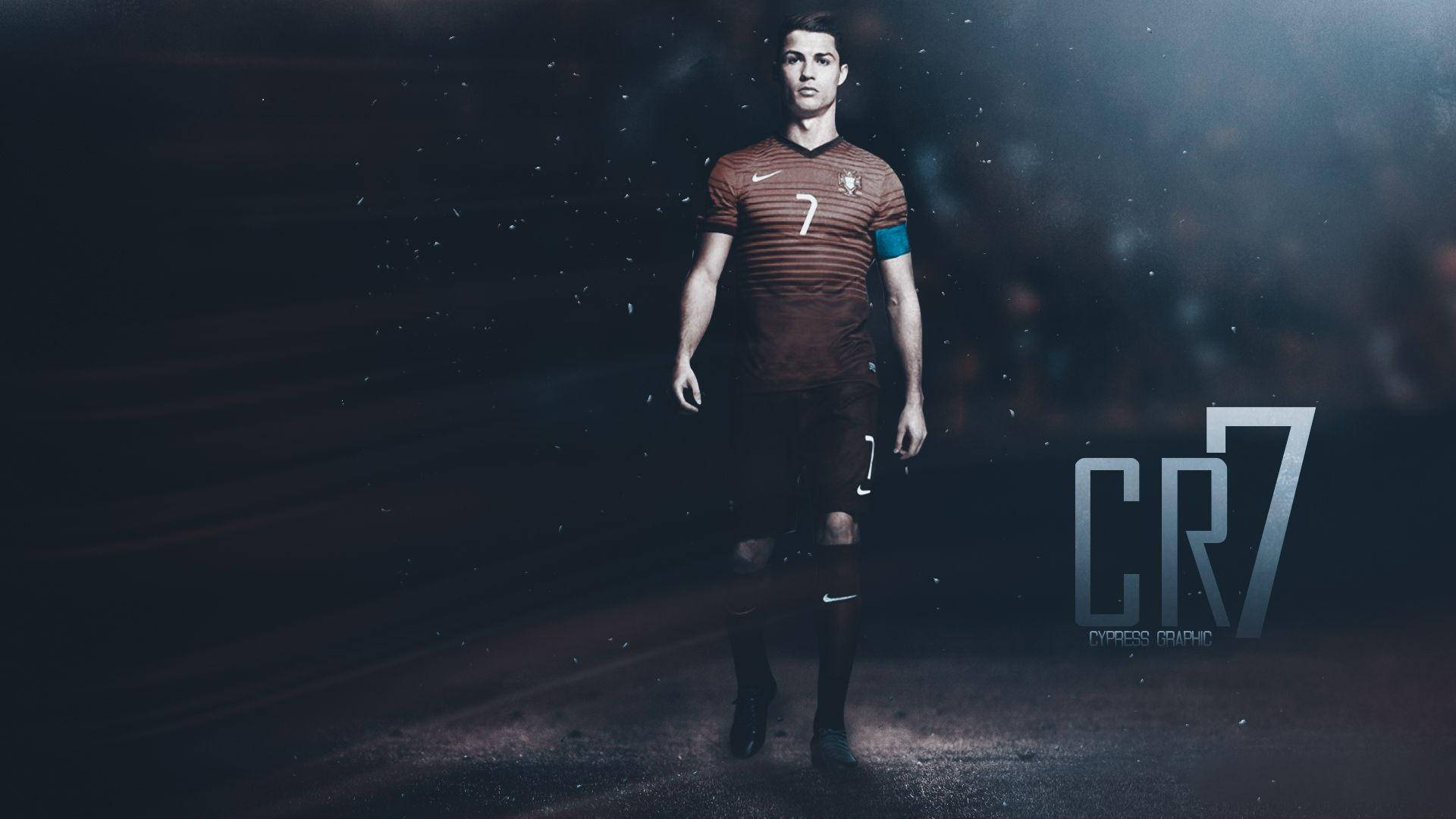 Cristiano Ronaldo i Portugals røde internationale uniform Wallpapers