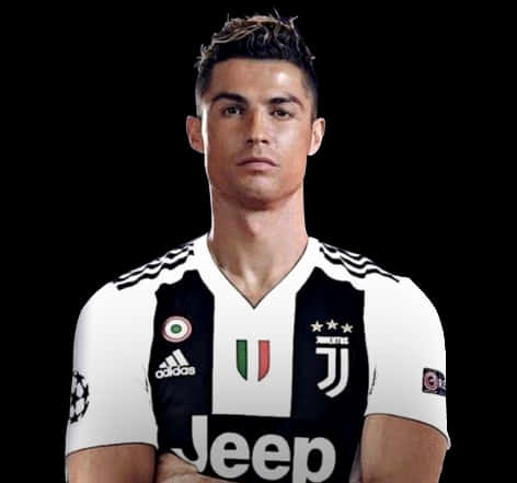 Cristiano Ronaldo Juventus Portræt Wallpapers