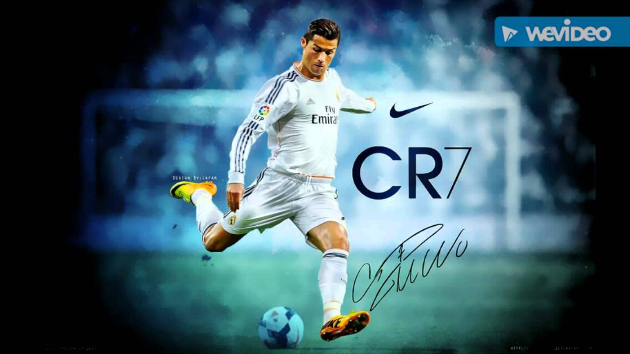 Cristiano Ronaldo viser sin signaturstil Wallpapers