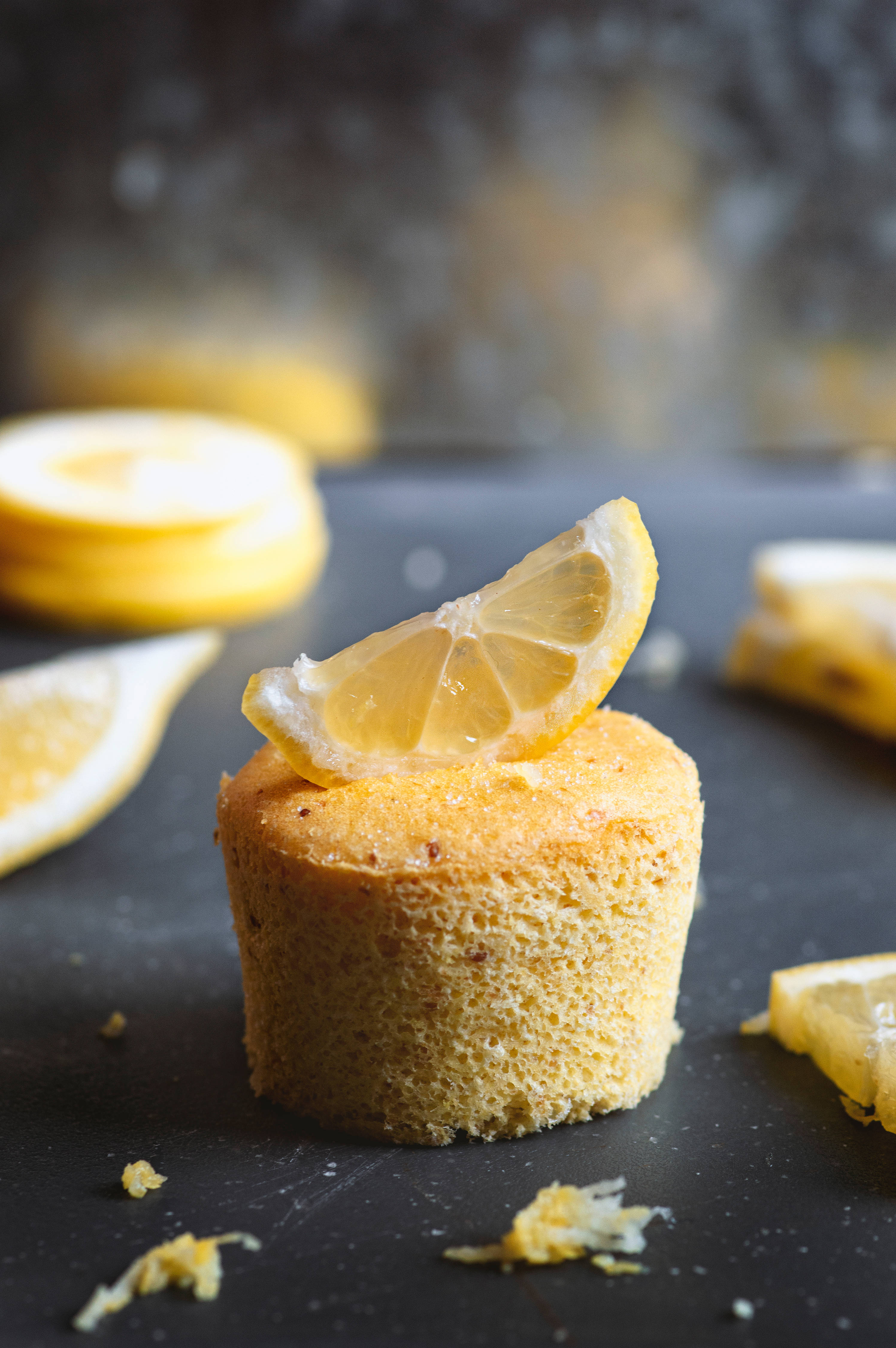 Cupcake med citronskive Wallpapers
