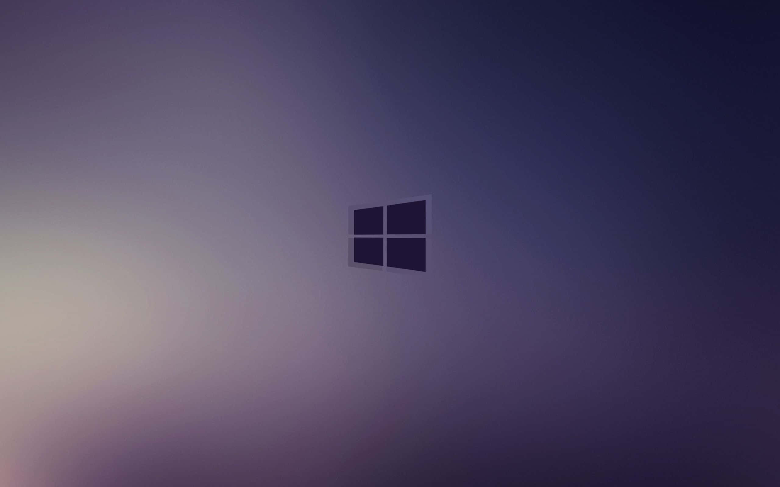 Dæmpet blå Windows 1 Wallpapers