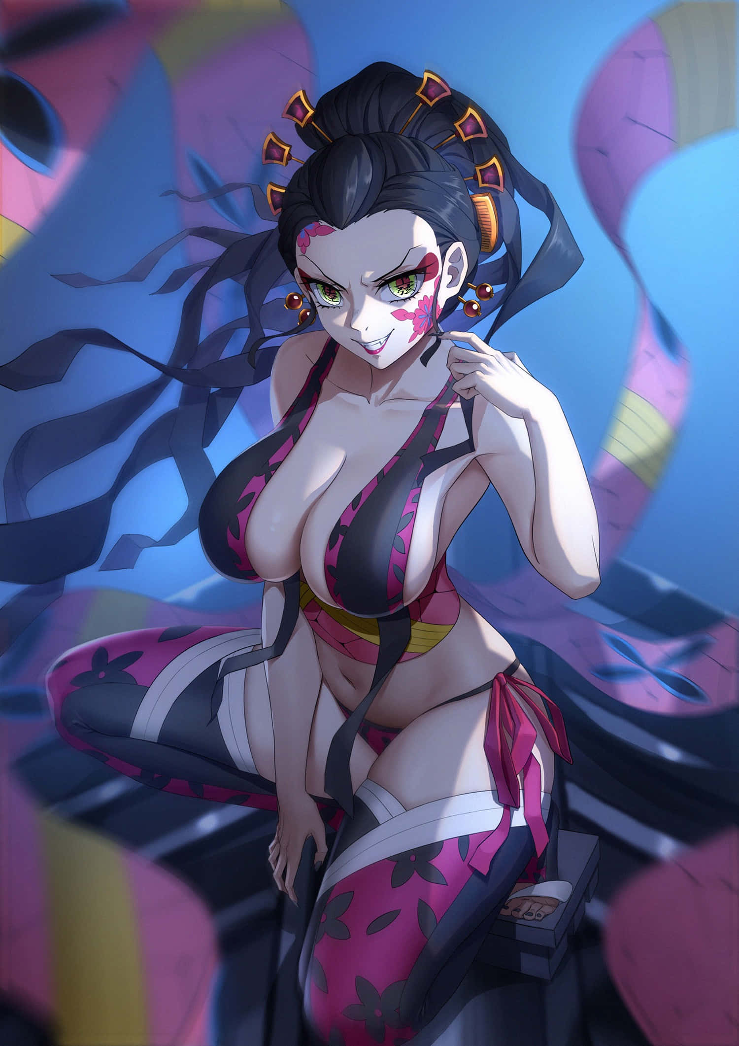 Daki 4K Demon Slayer Baggrund Wallpapers
