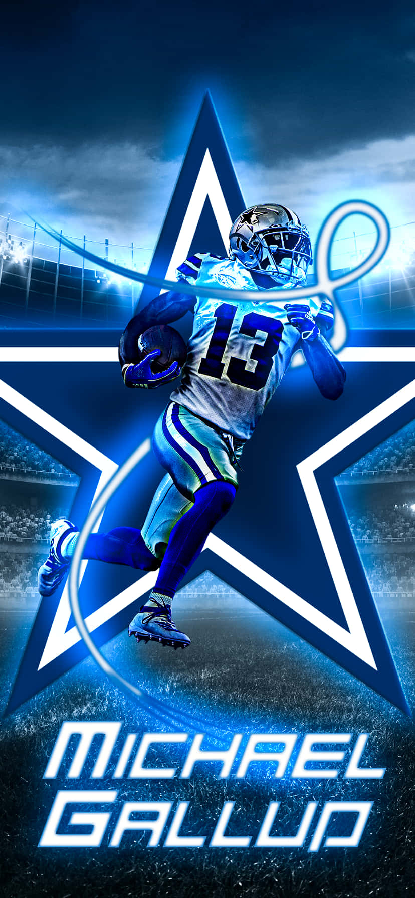 Dallas Cowboys Telefon Michael Gallup Wallpapers