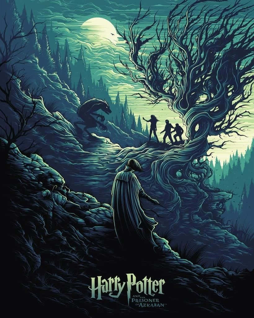 Daniel Radcliffe spiller hovedrollen i Harry Og Fangen Fra Azkaban Wallpapers