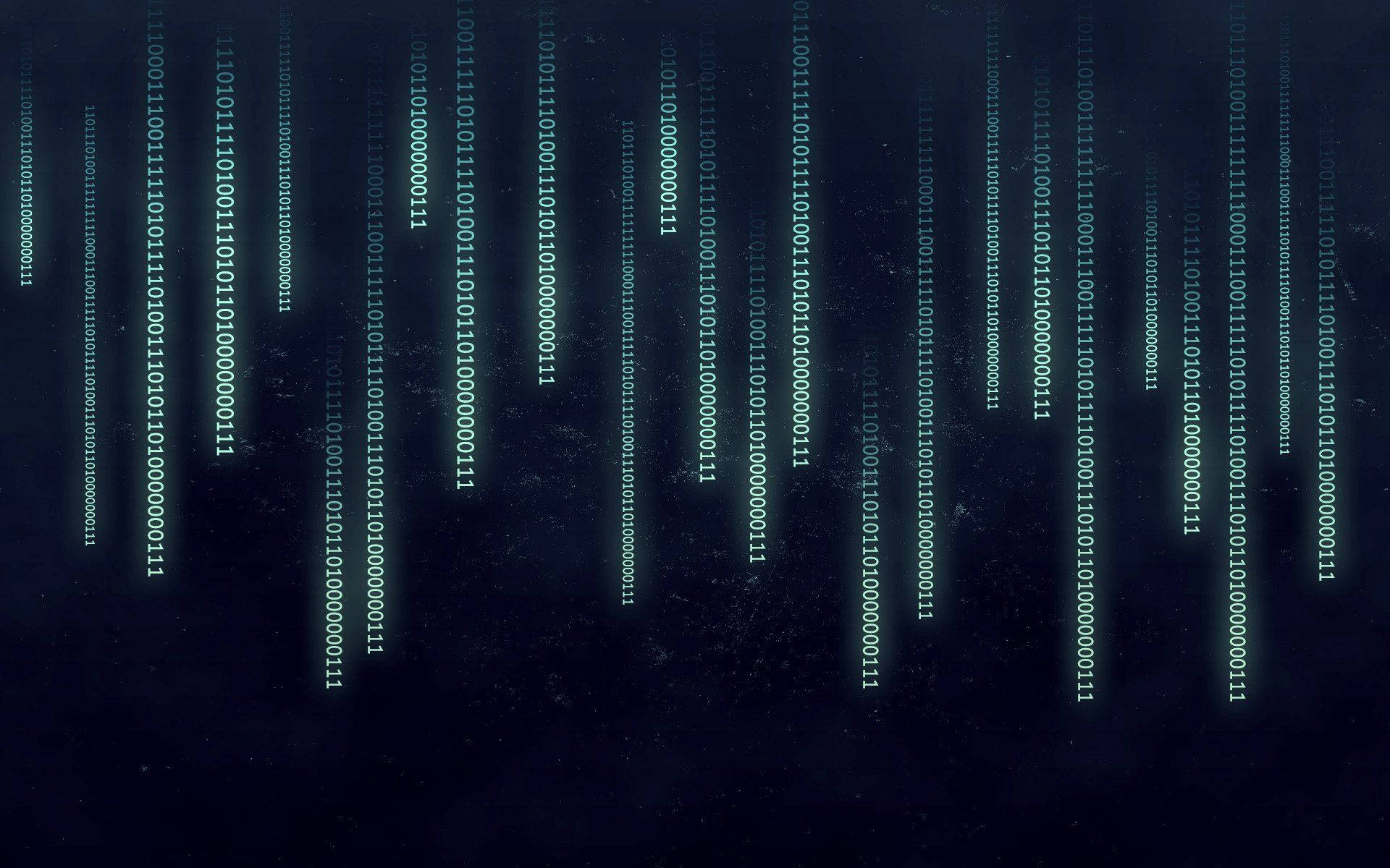 Datalogiens kraft udforsket gennem binær kode Wallpapers