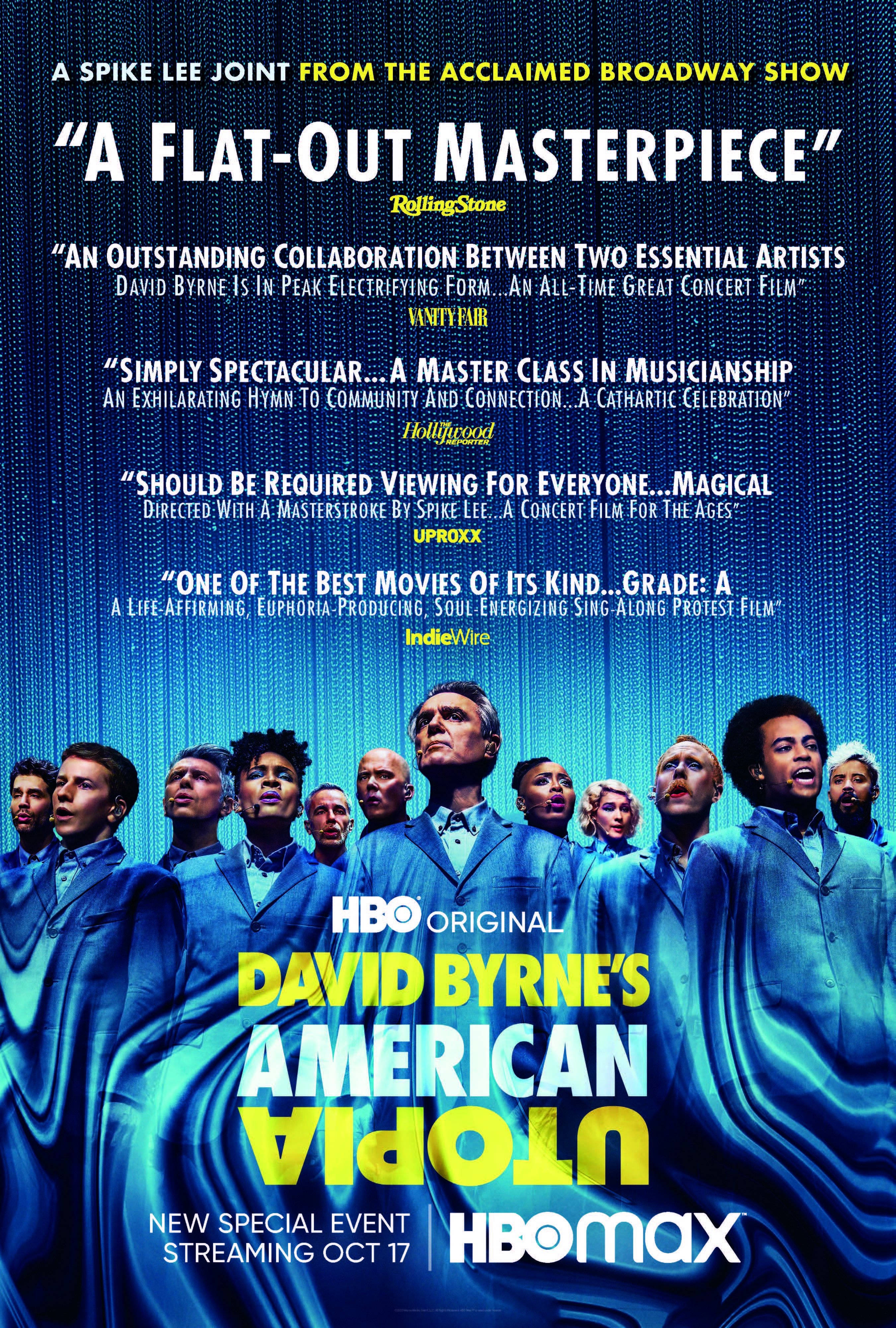 David Byrne American Utopia 2020 Plakat Wallpapers