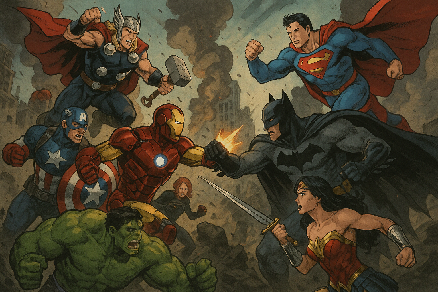 DC VS MARVEL HVEM VINDER??? Wallpapers