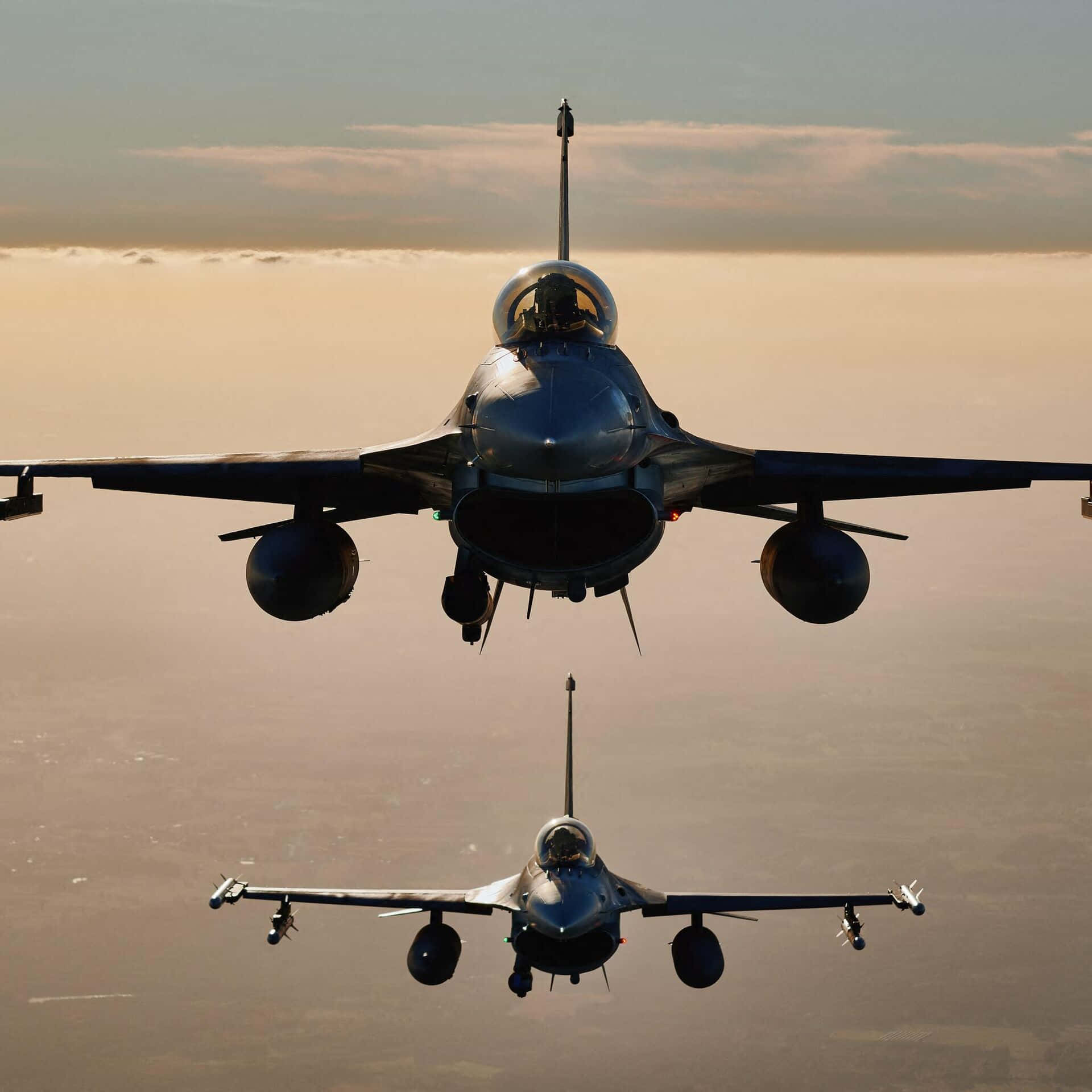De bedste jumbojetfly på himlen Wallpapers