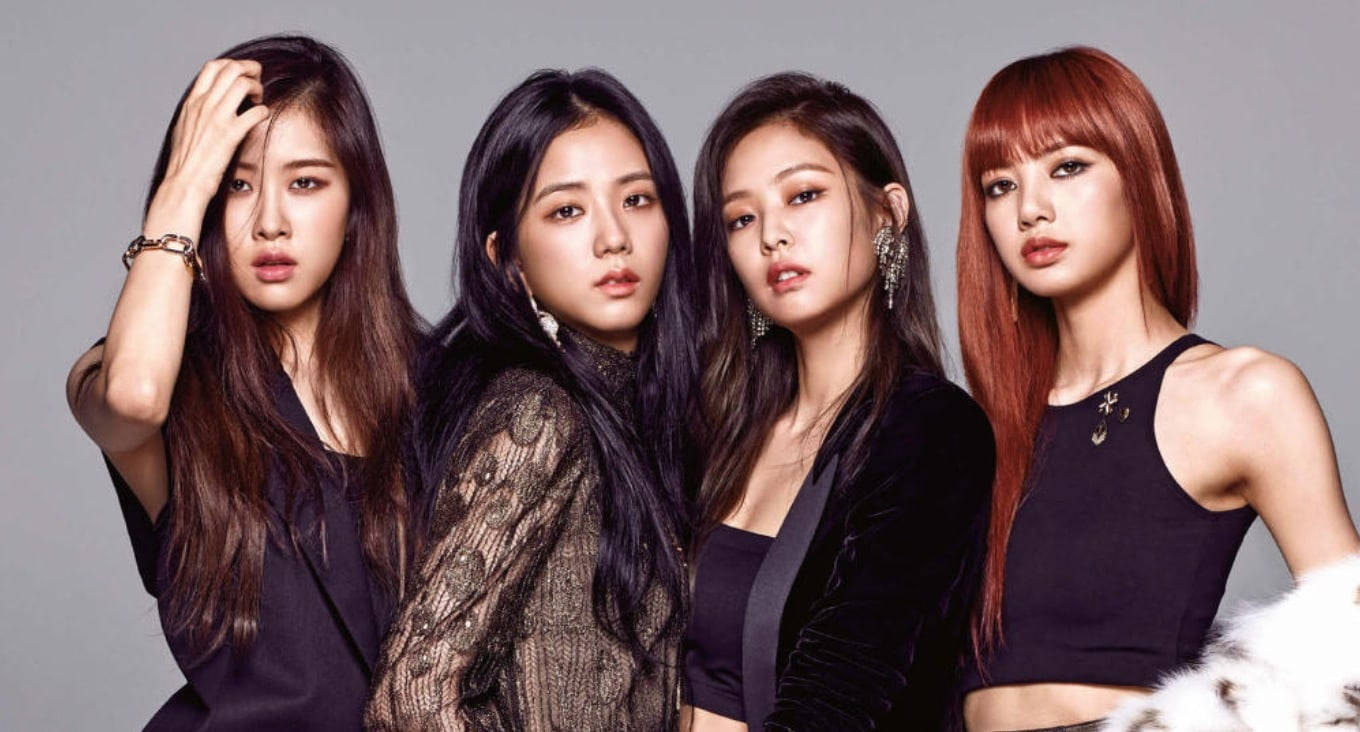 De fire stærke medlemmer af Blackpink Wallpapers