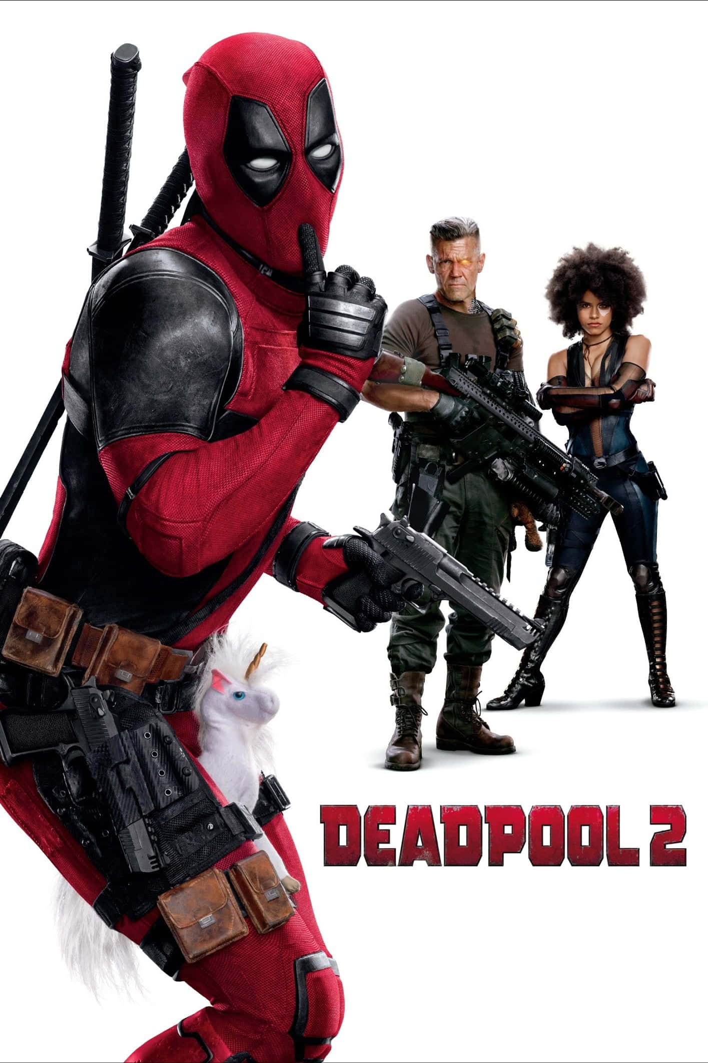 Deadpool 2 - biografplakat i høj opløsning Wallpapers