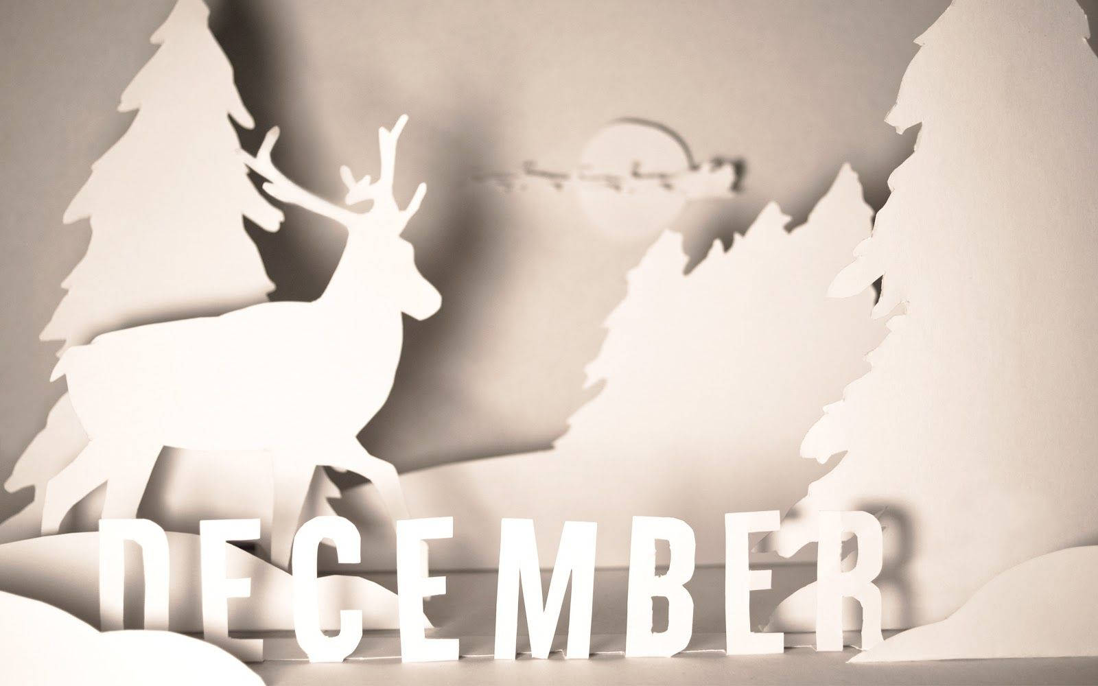 December Måned Kunst Wallpapers