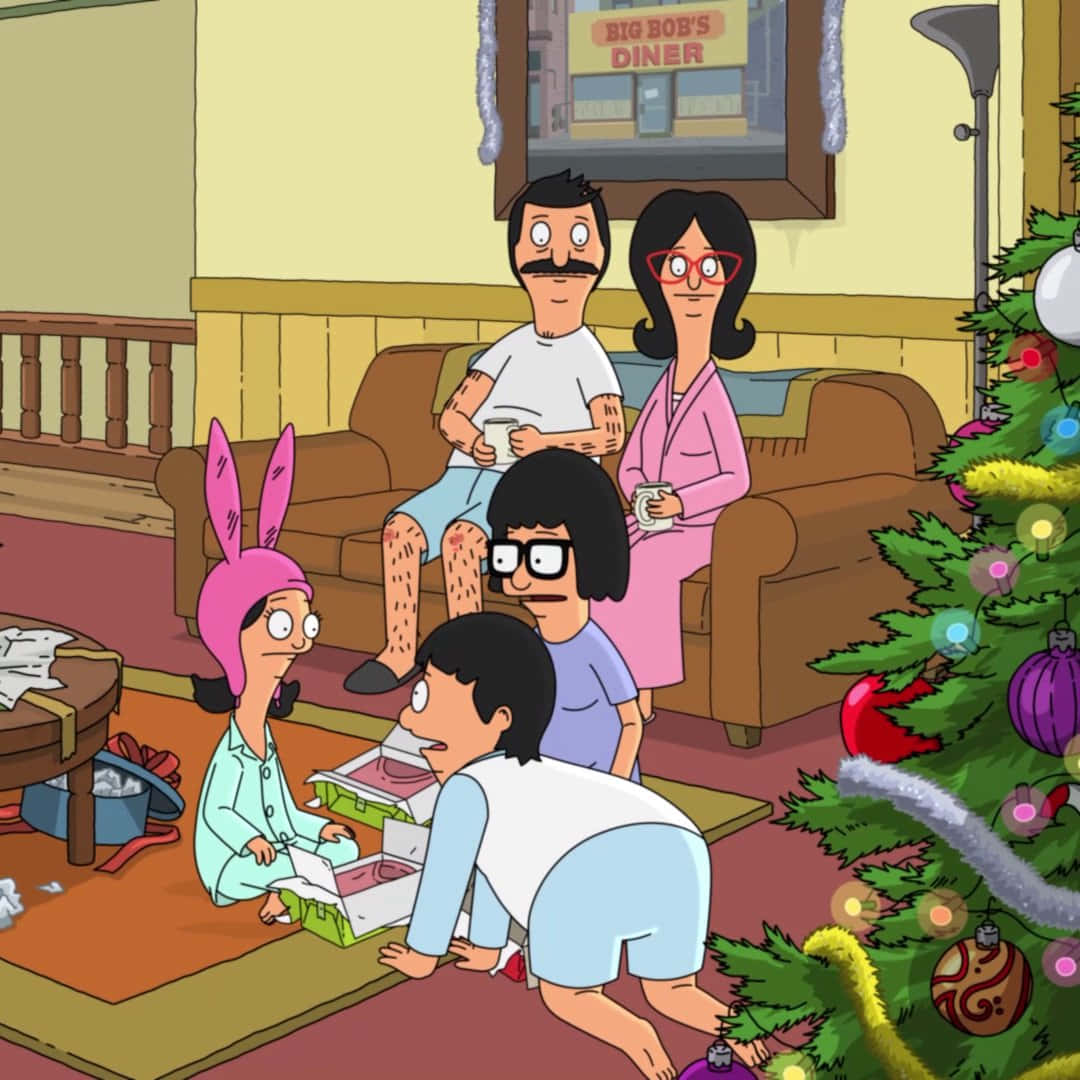 Dejligt øjebliksbillede af populær animation, Bob's Burgers. Wallpapers