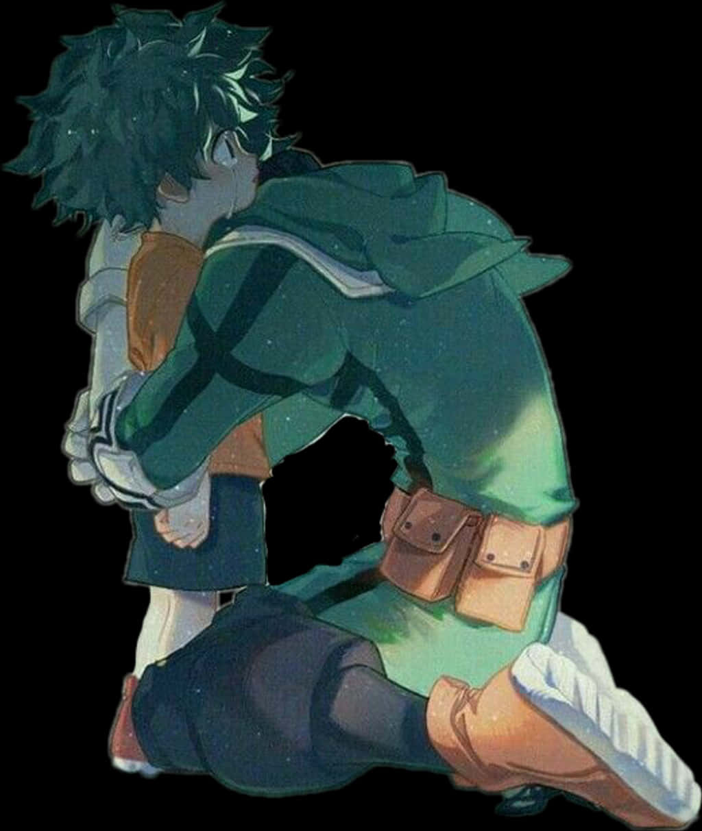 Deku heltedragt bagfra Wallpapers