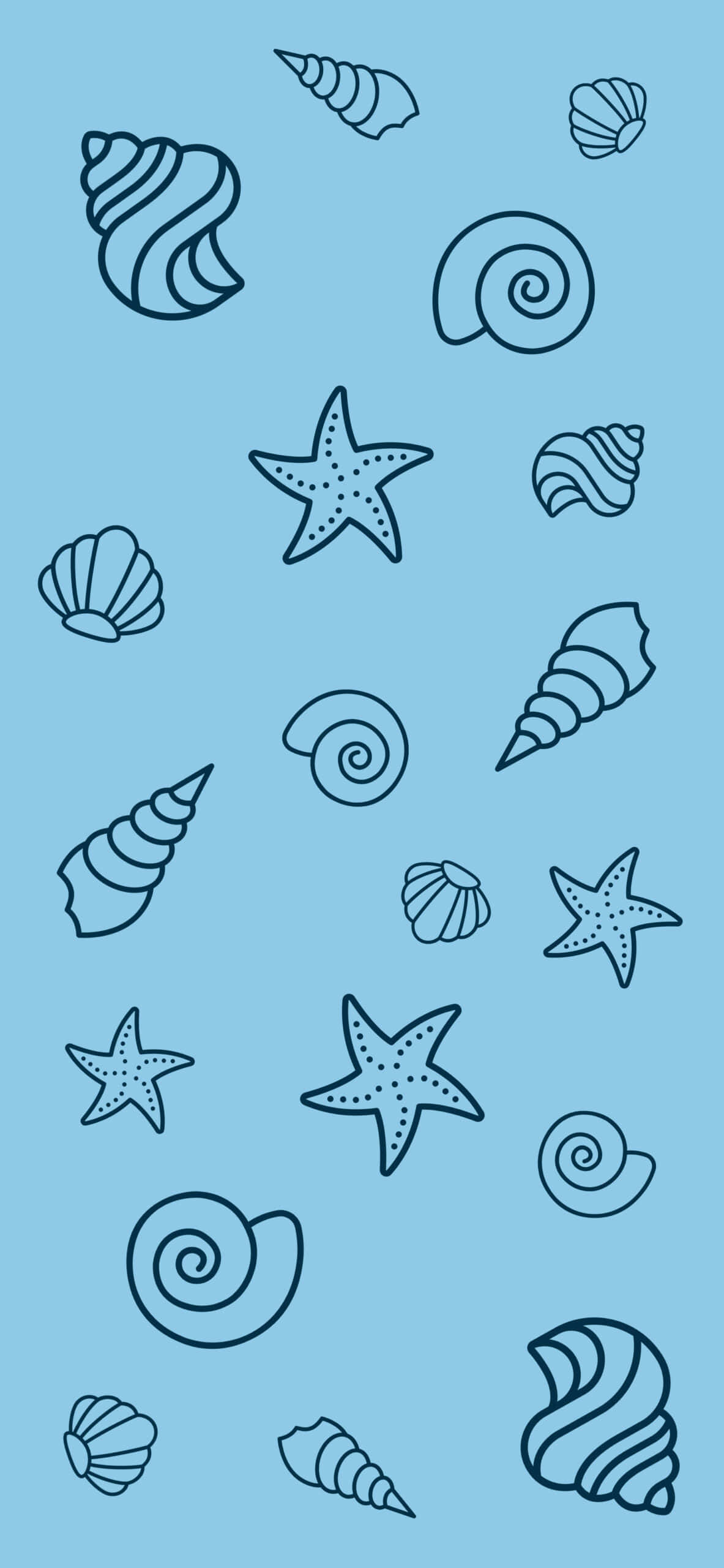 Delikat babyblå abstrakt baggrund Wallpapers